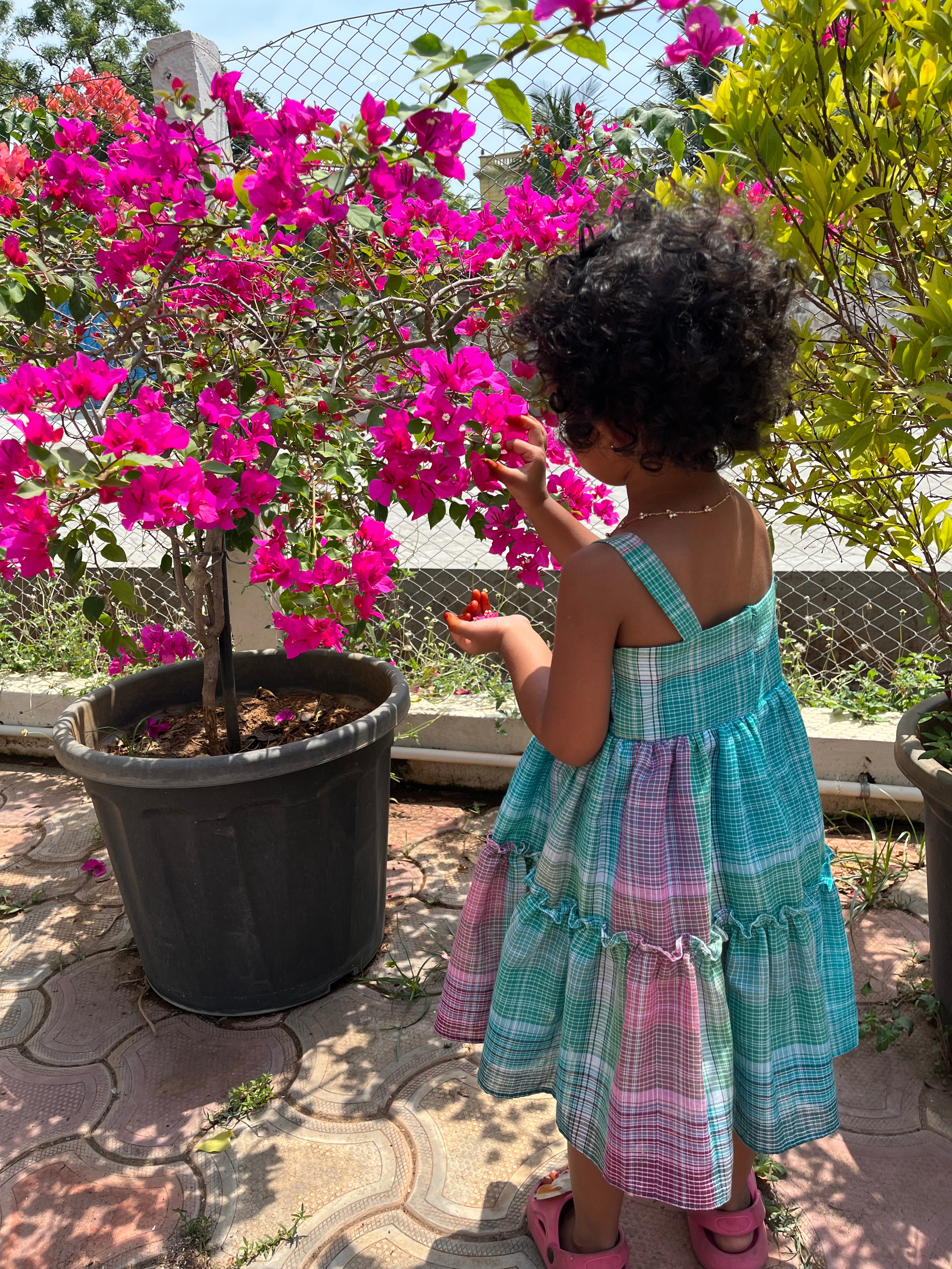 Bluebell tier dress