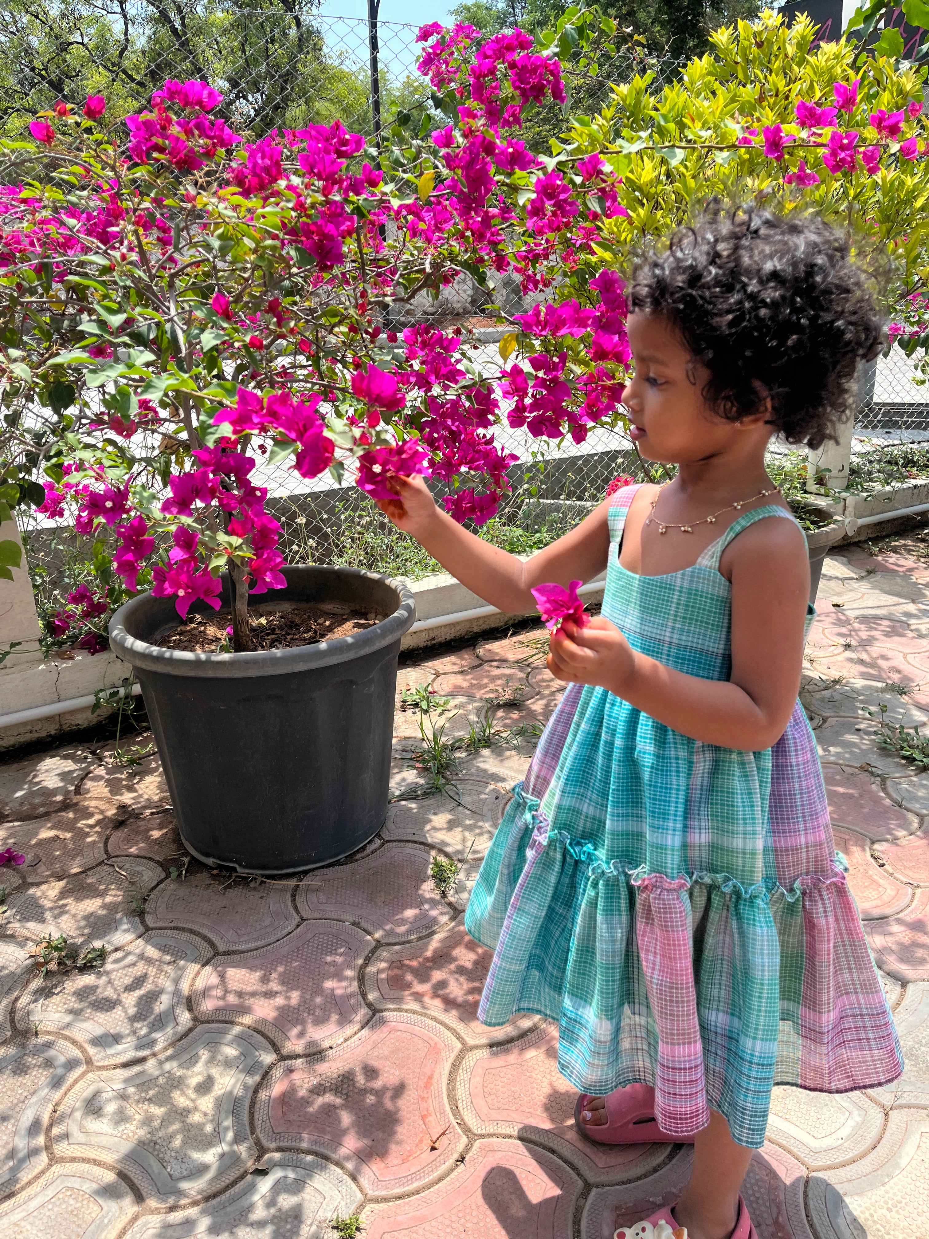 Bluebell tier dress