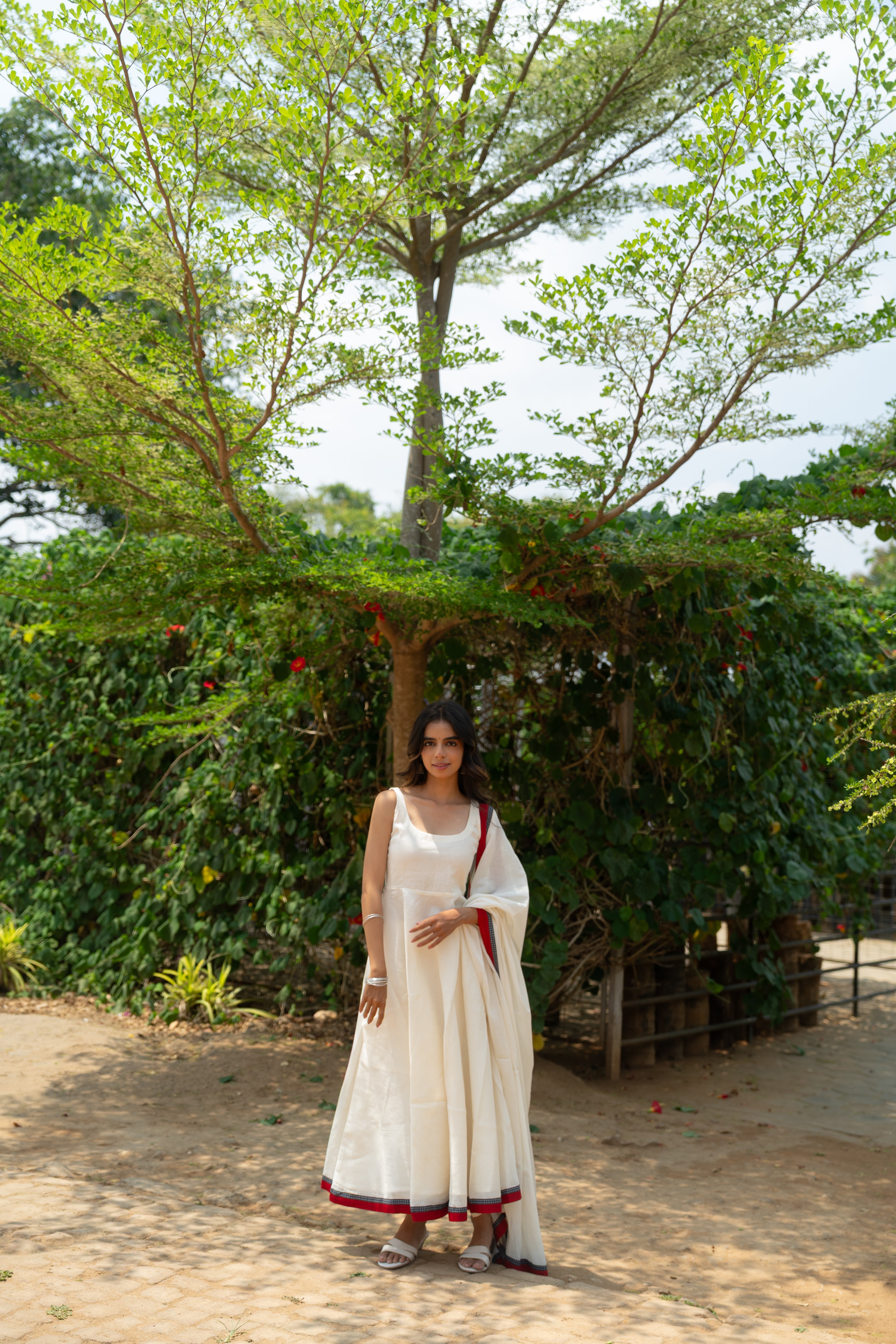 Nila Anarkali Set