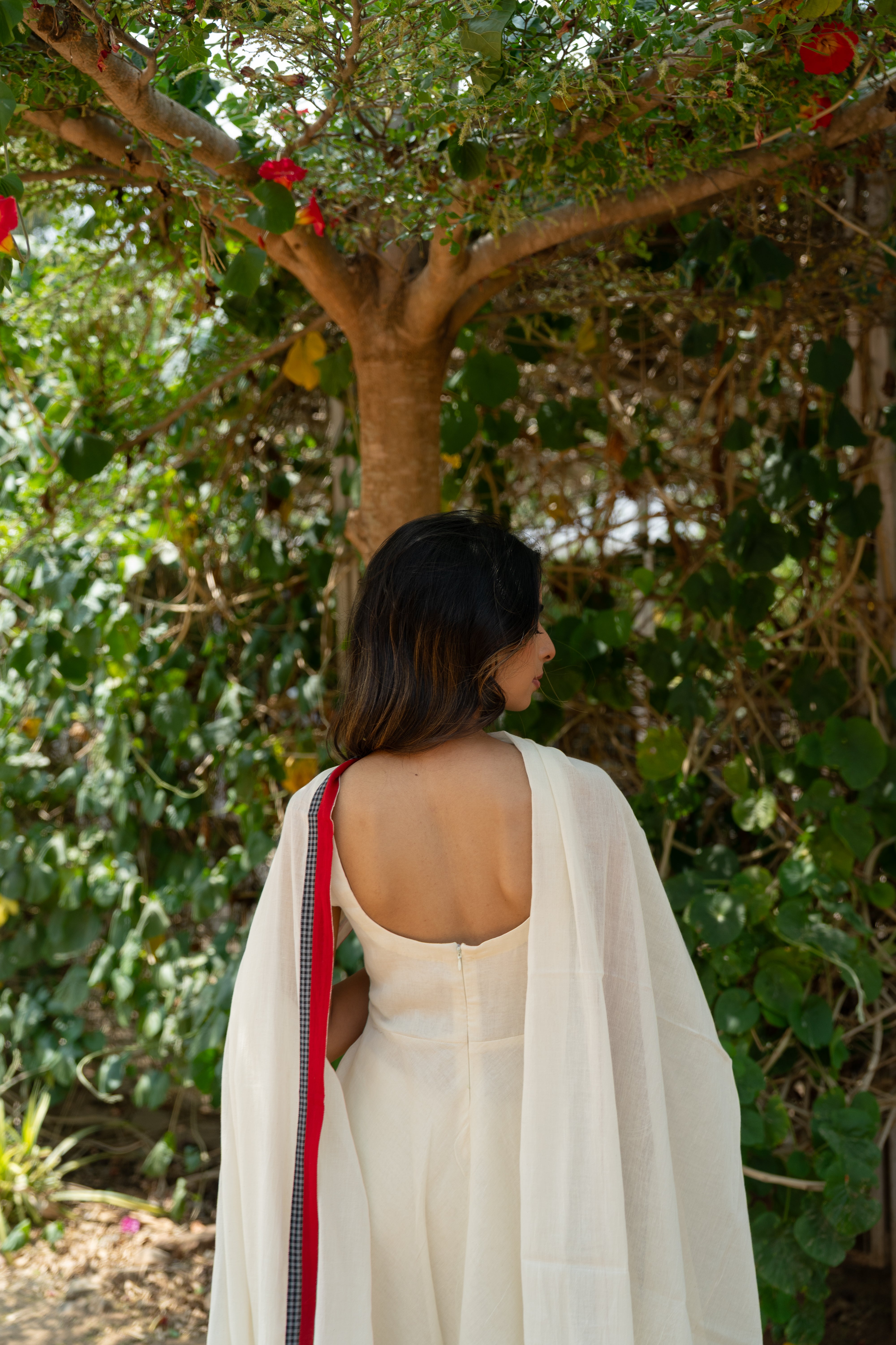 Nila Anarkali Set