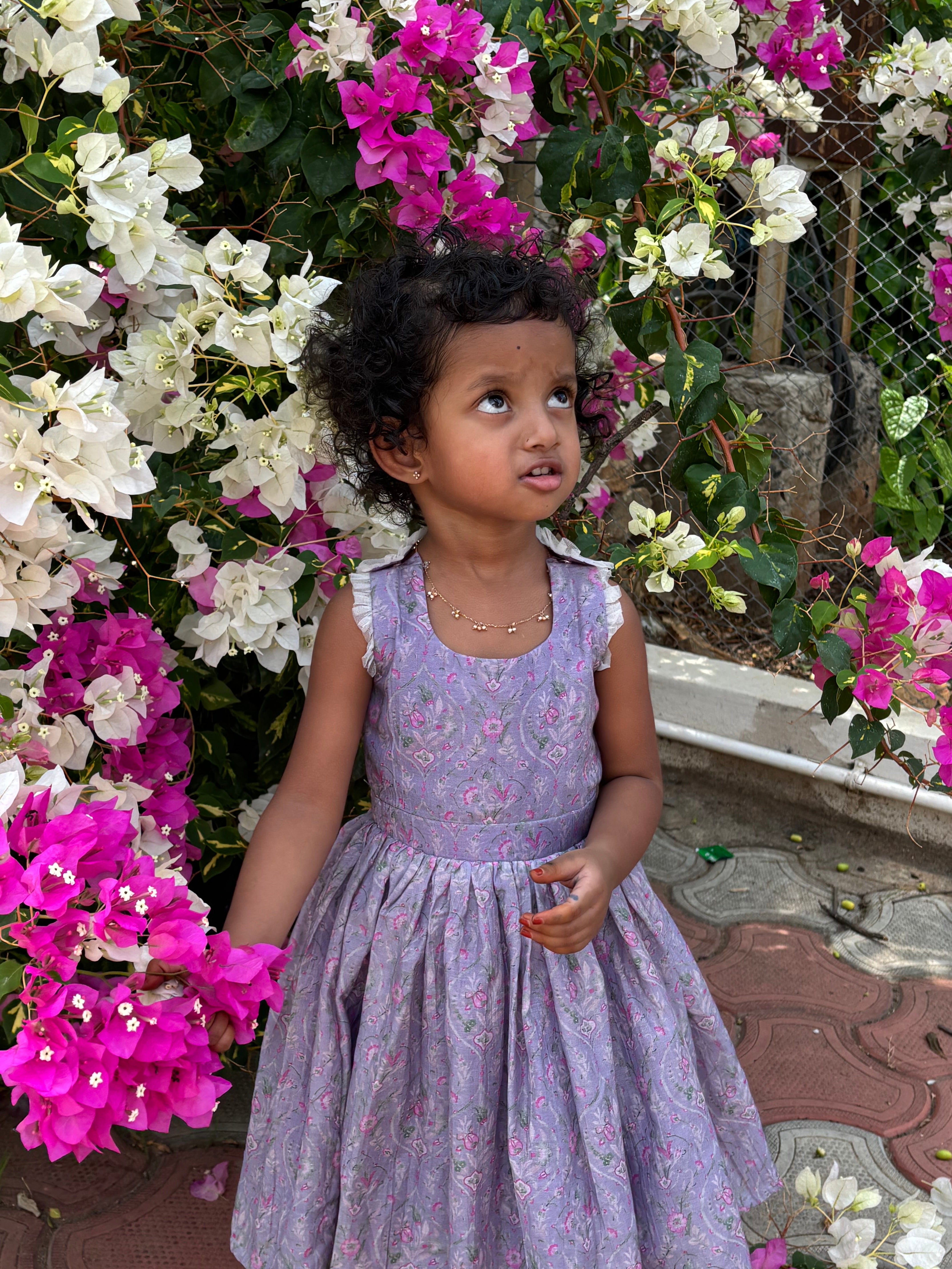 Lilac whimsy dress