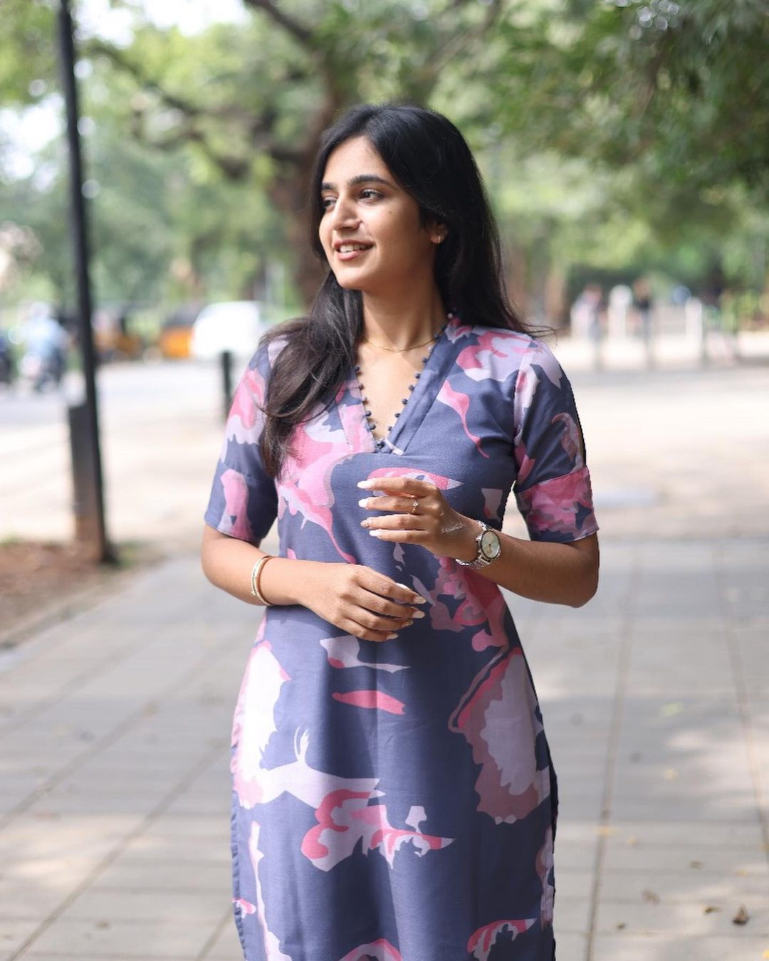 Grey Mulmul Cotton Kurthis - Studio Thari