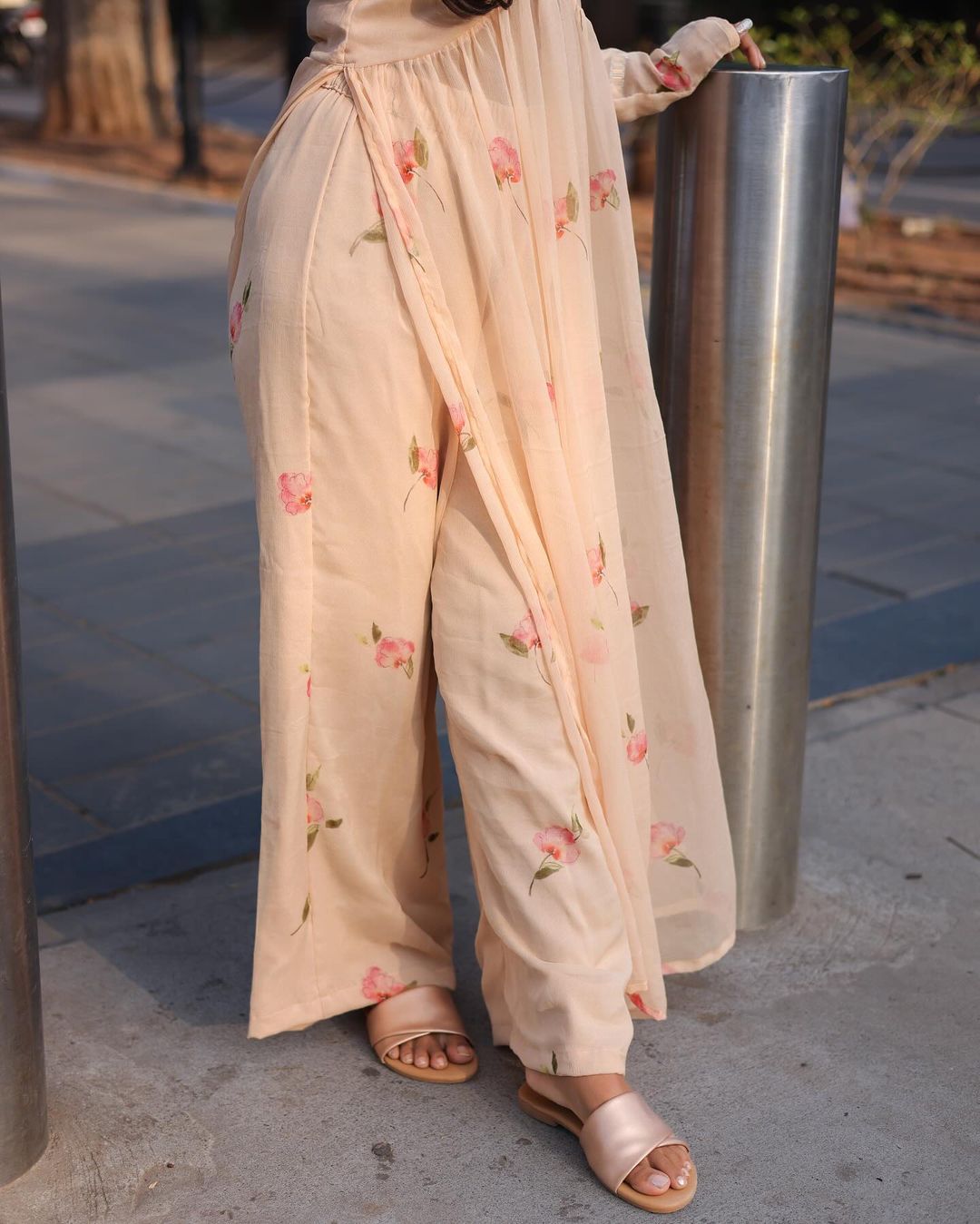 Peach Alia cut set - Studio Thari