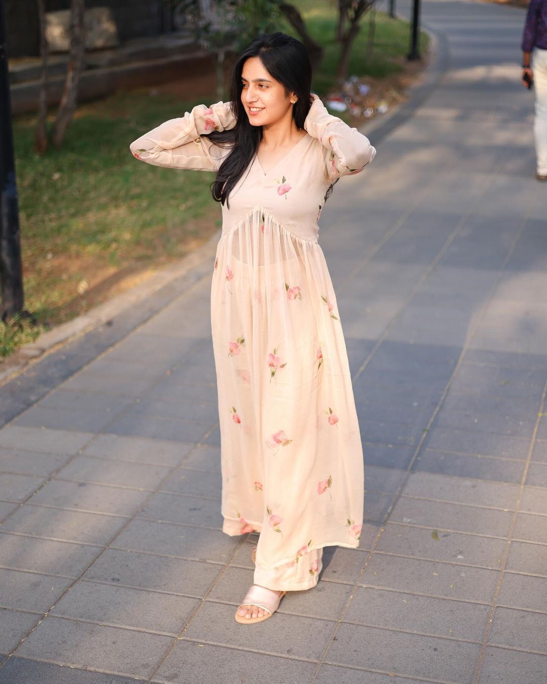 Peach Alia cut set - Studio Thari