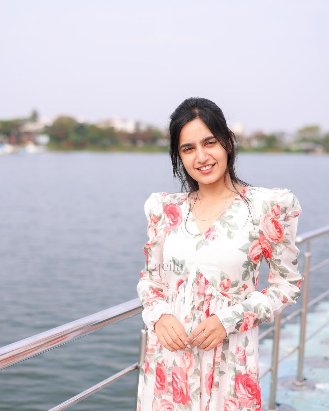 White floral Alia cut set - Studio Thari