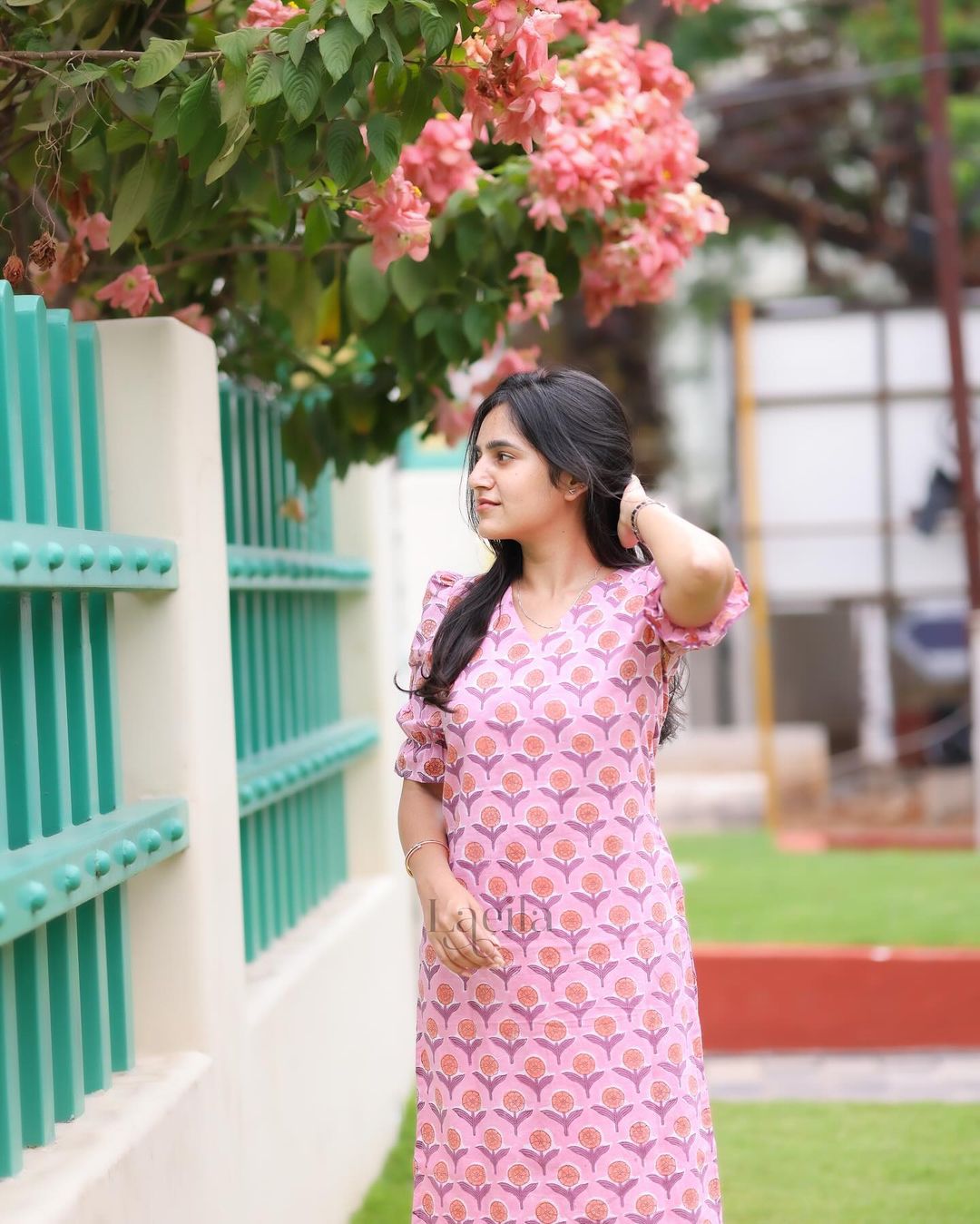 Daisy pink Cotton top