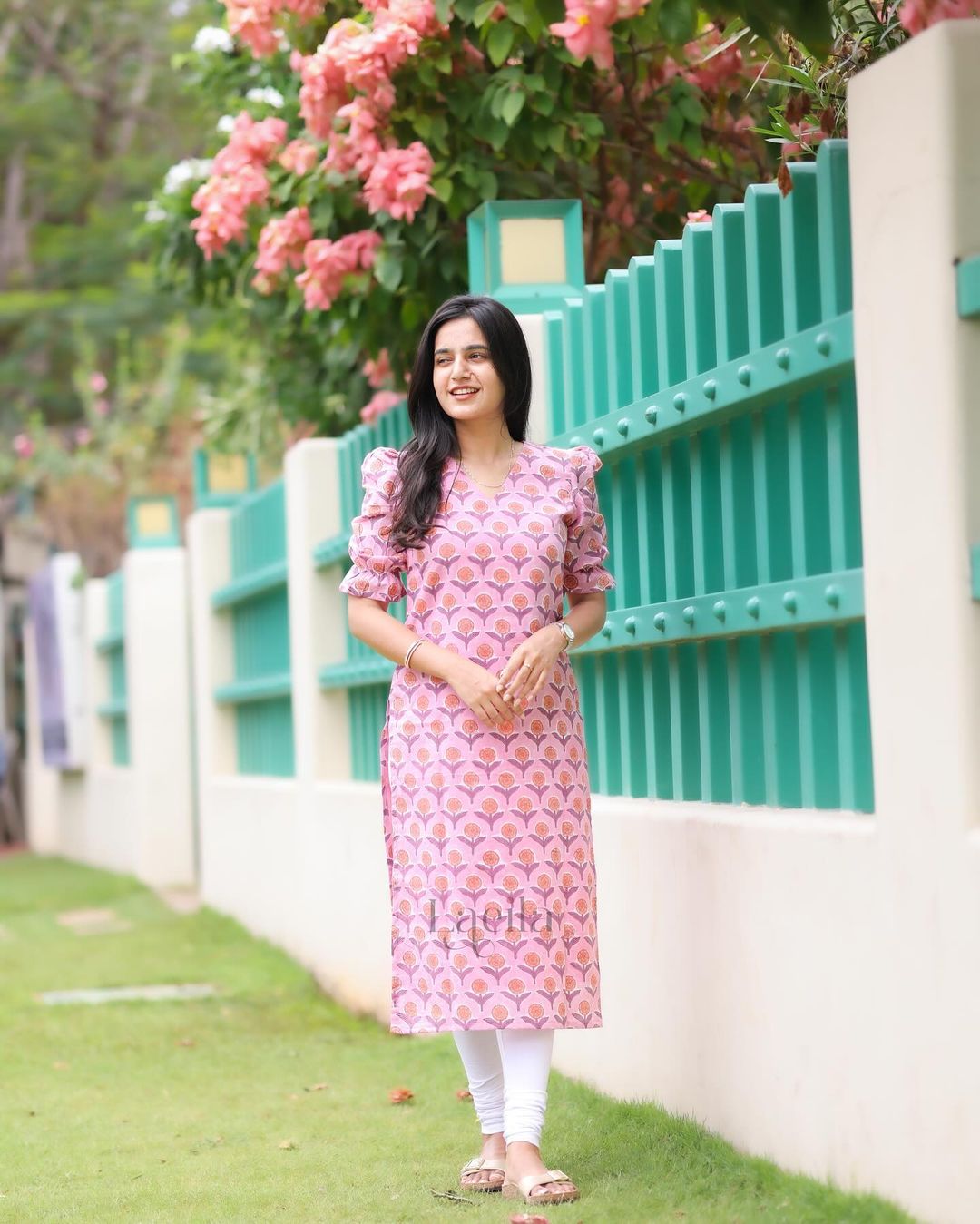 Daisy pink Cotton top