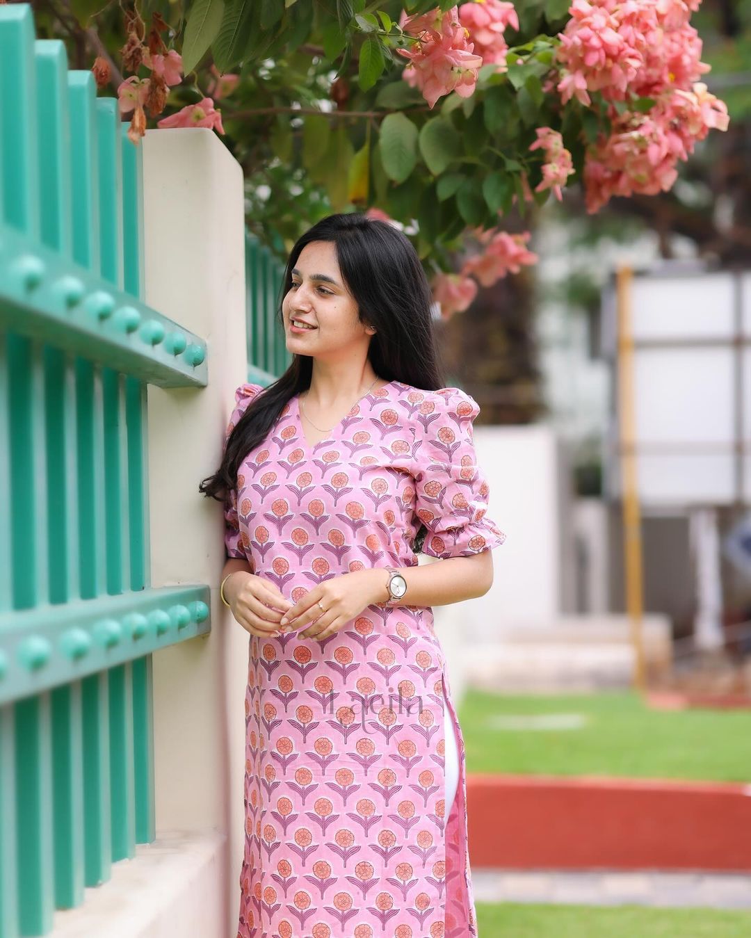 Daisy pink Cotton top