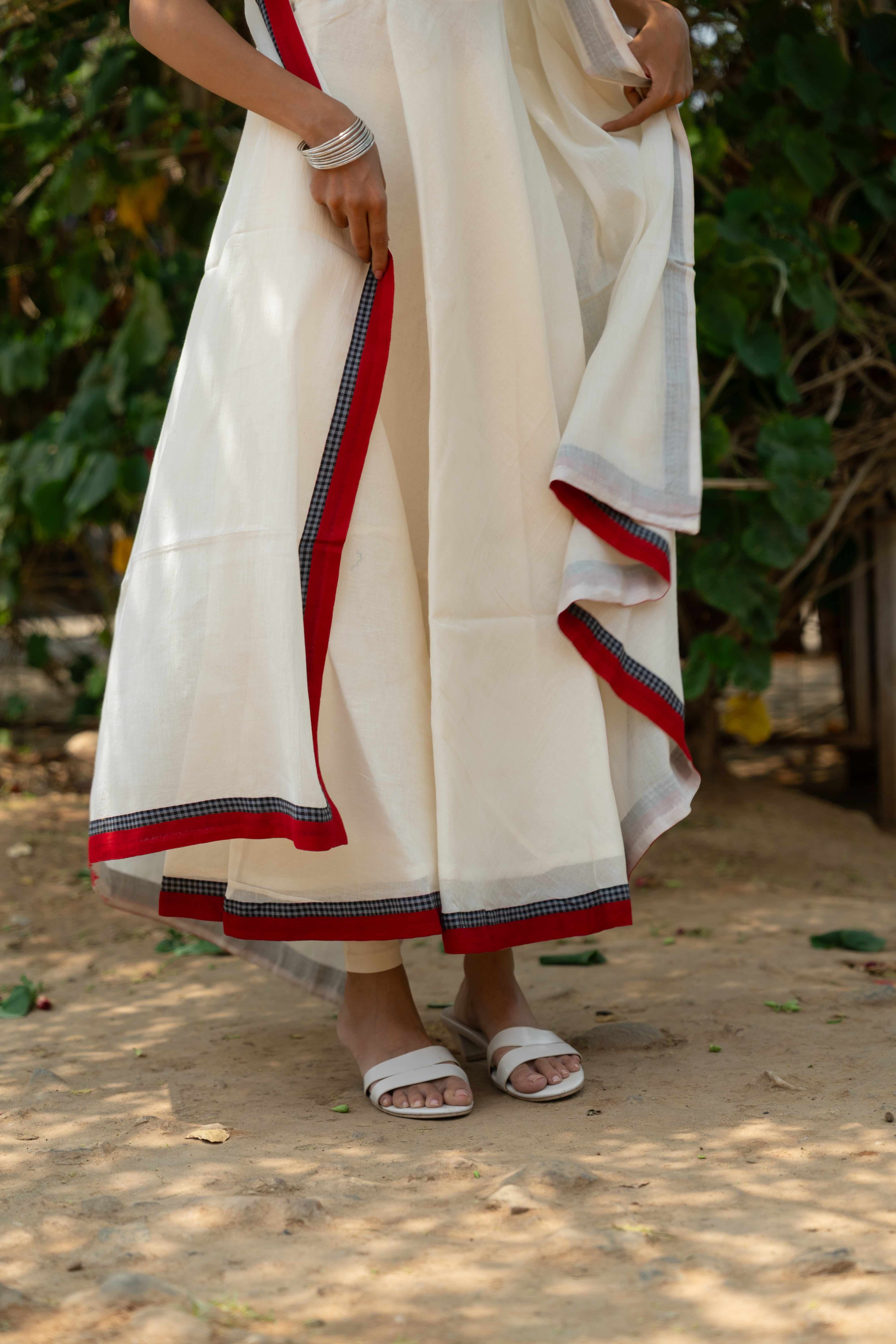 Nila Anarkali Set