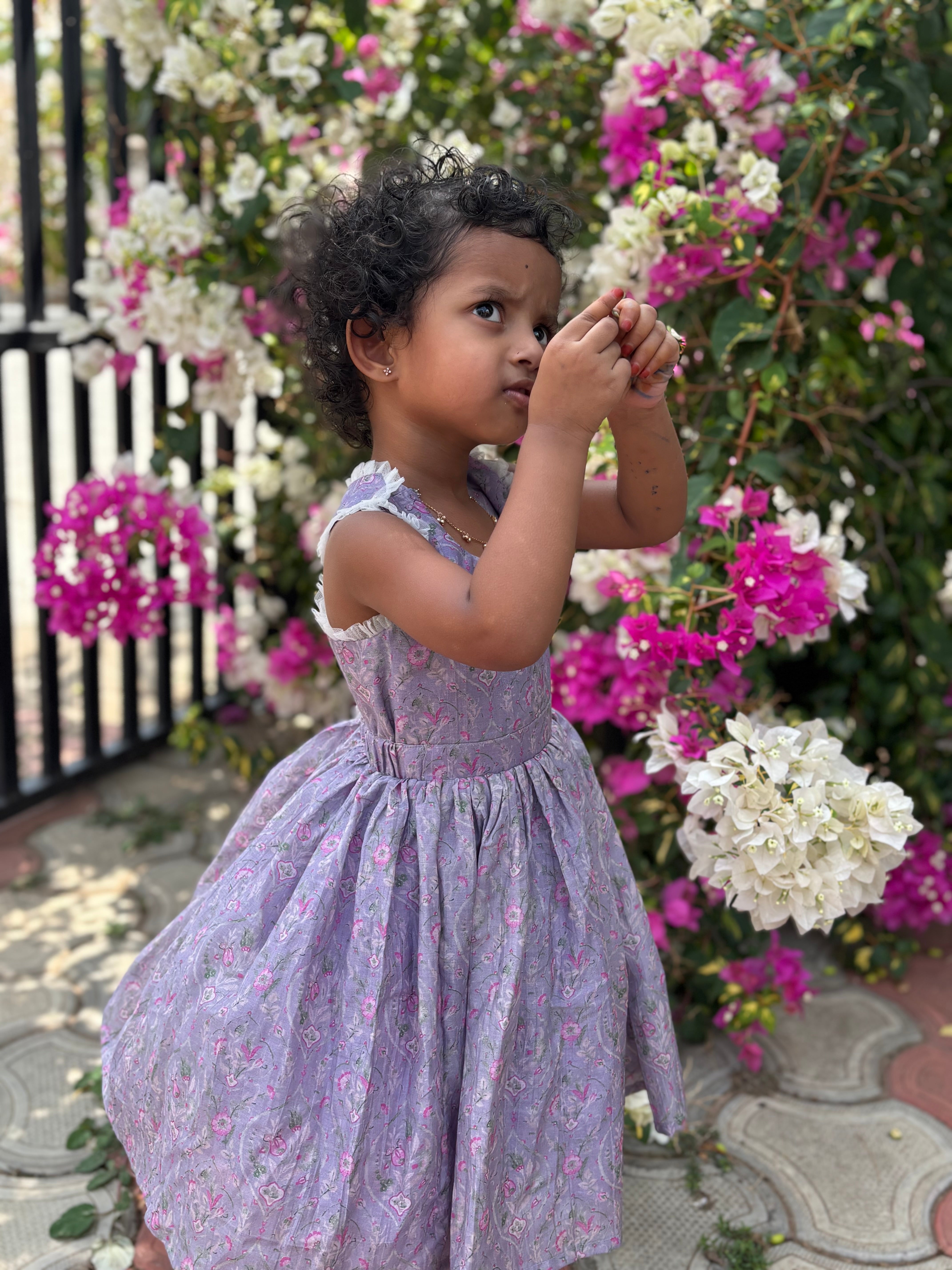 Lilac whimsy dress