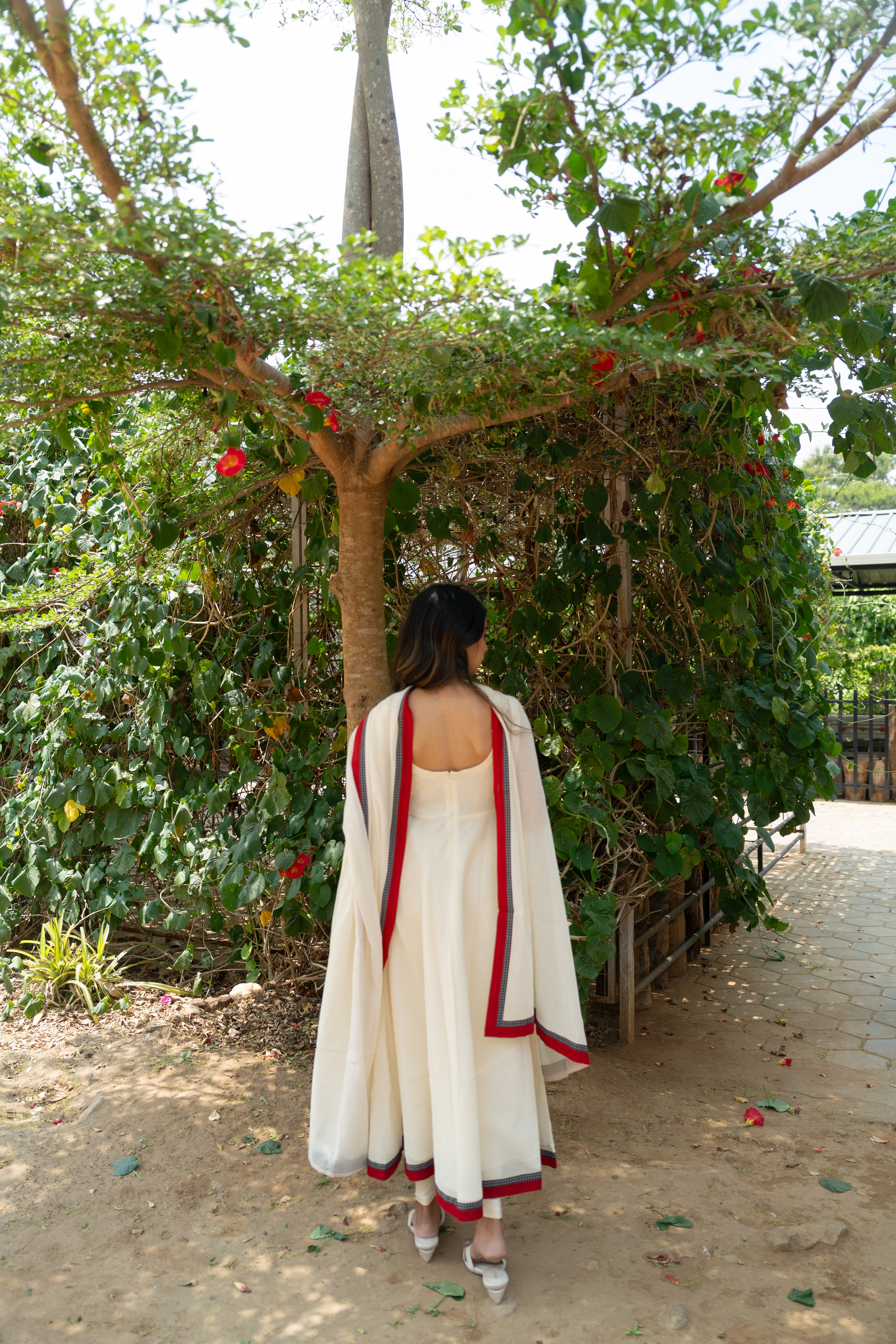 Nila Anarkali Set