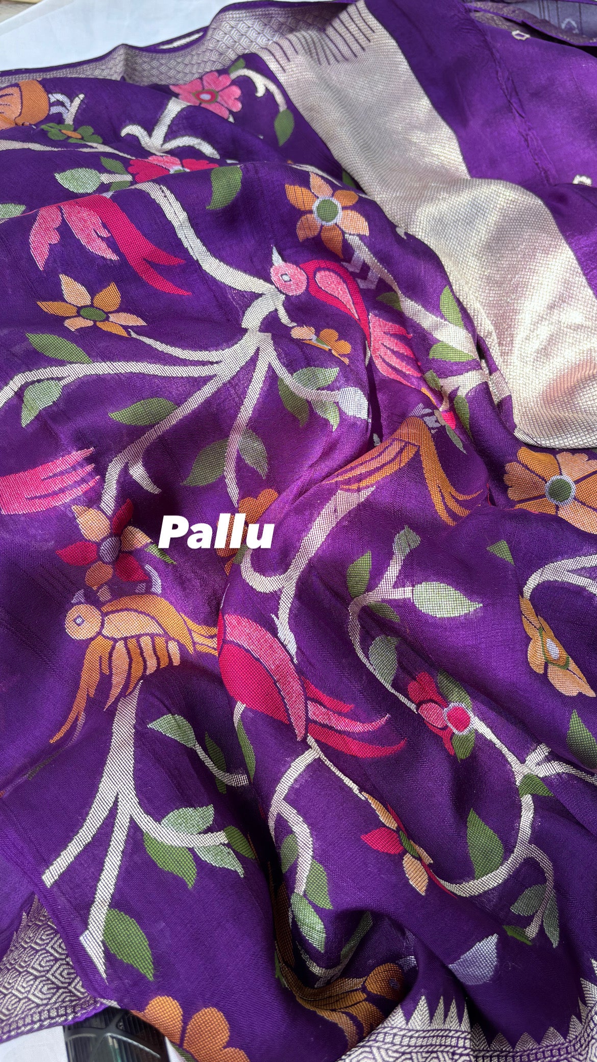 Raw Silk Banarasi Saree