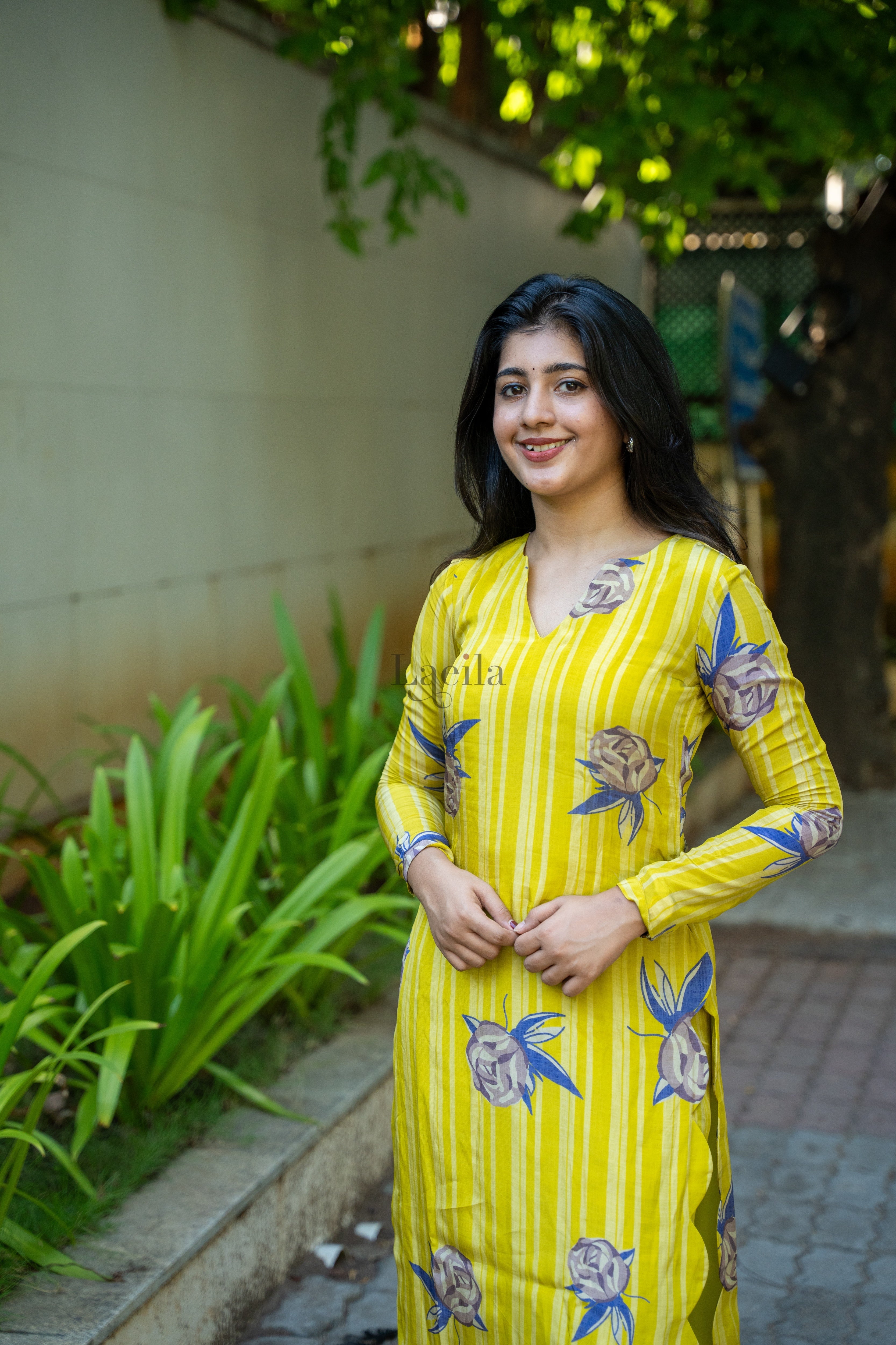 Pure Muslin Yellow Coord Set