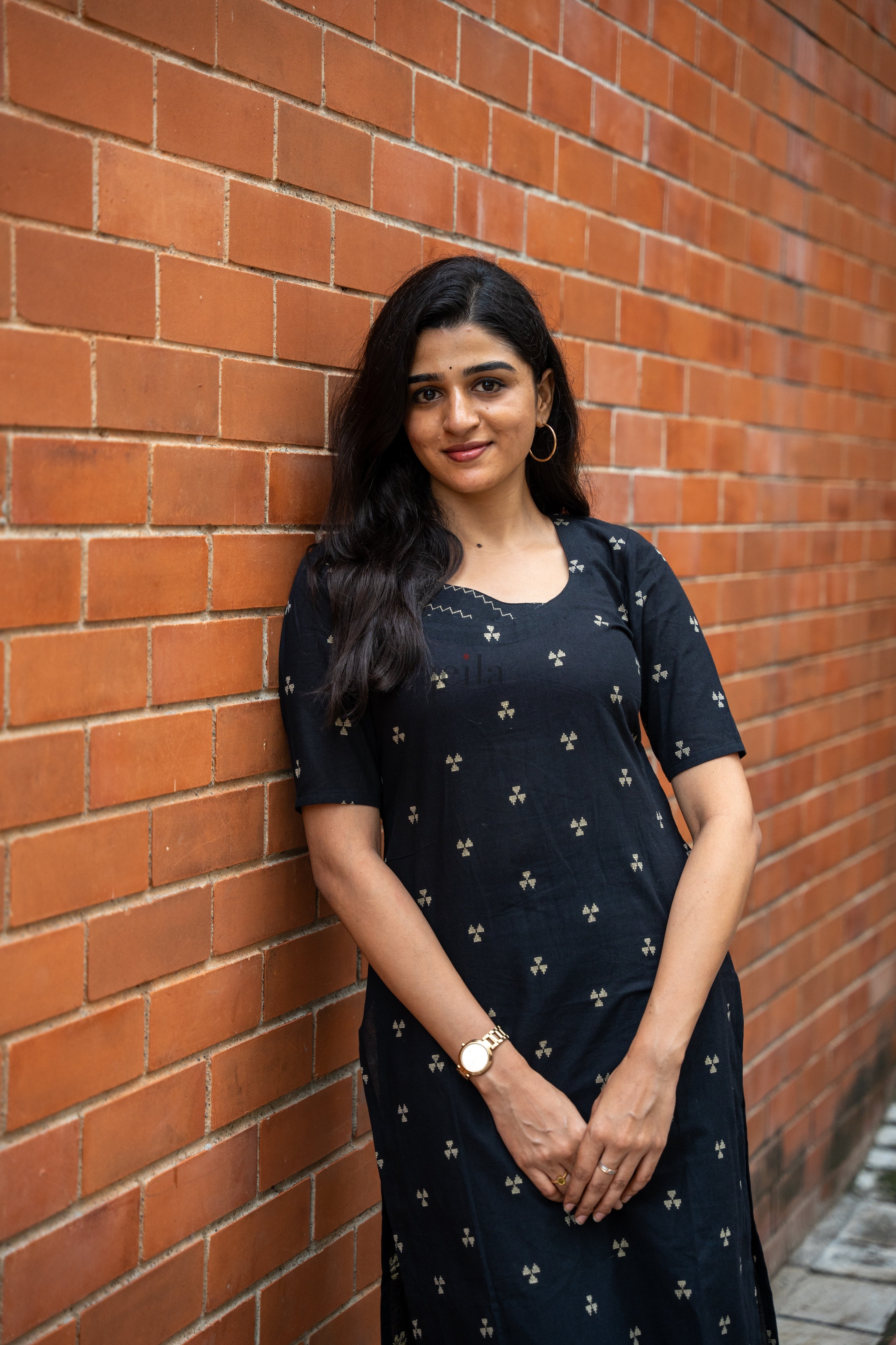 Black Cotton Coord set