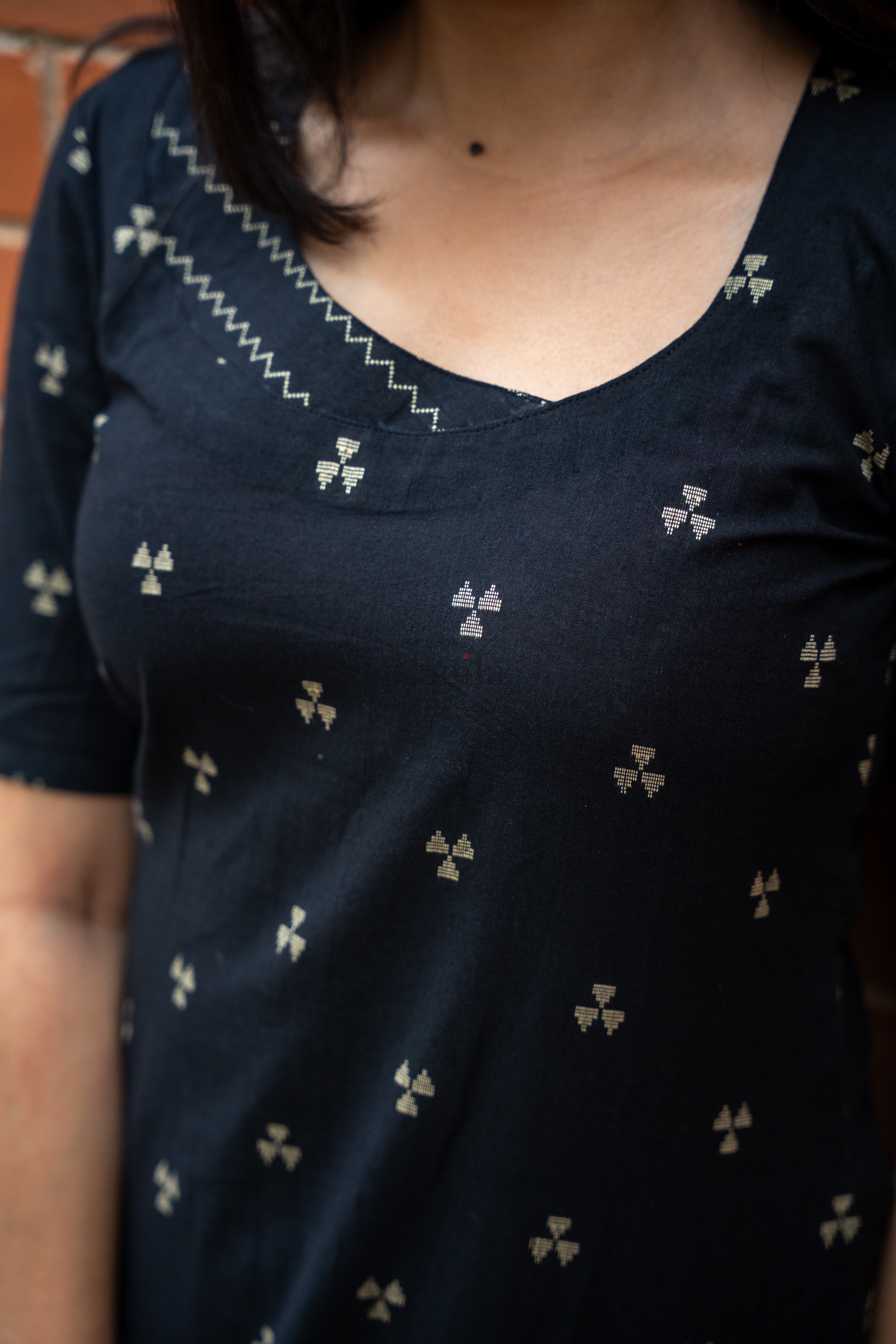 Black Cotton Coord set