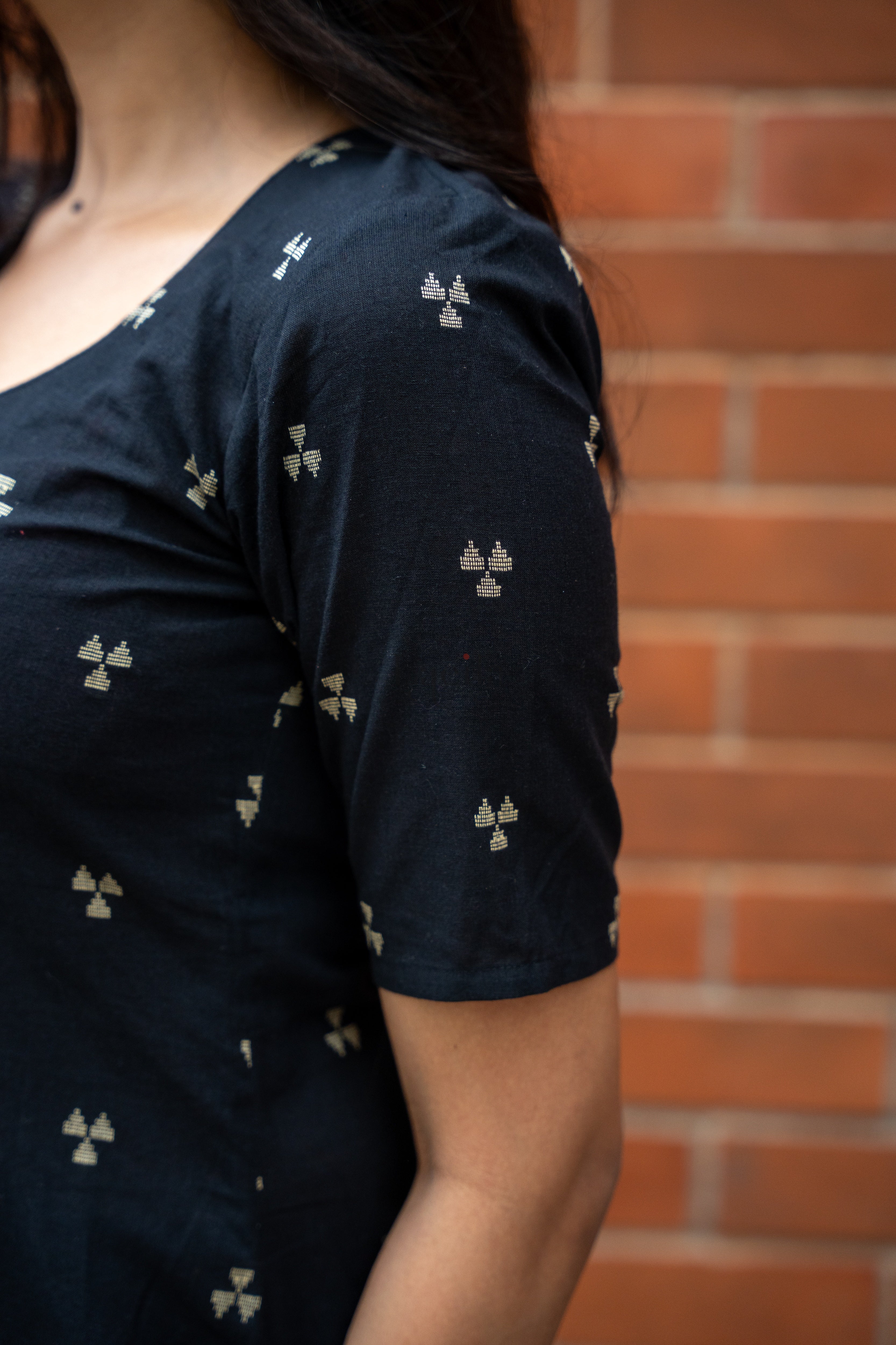 Black Cotton Coord set