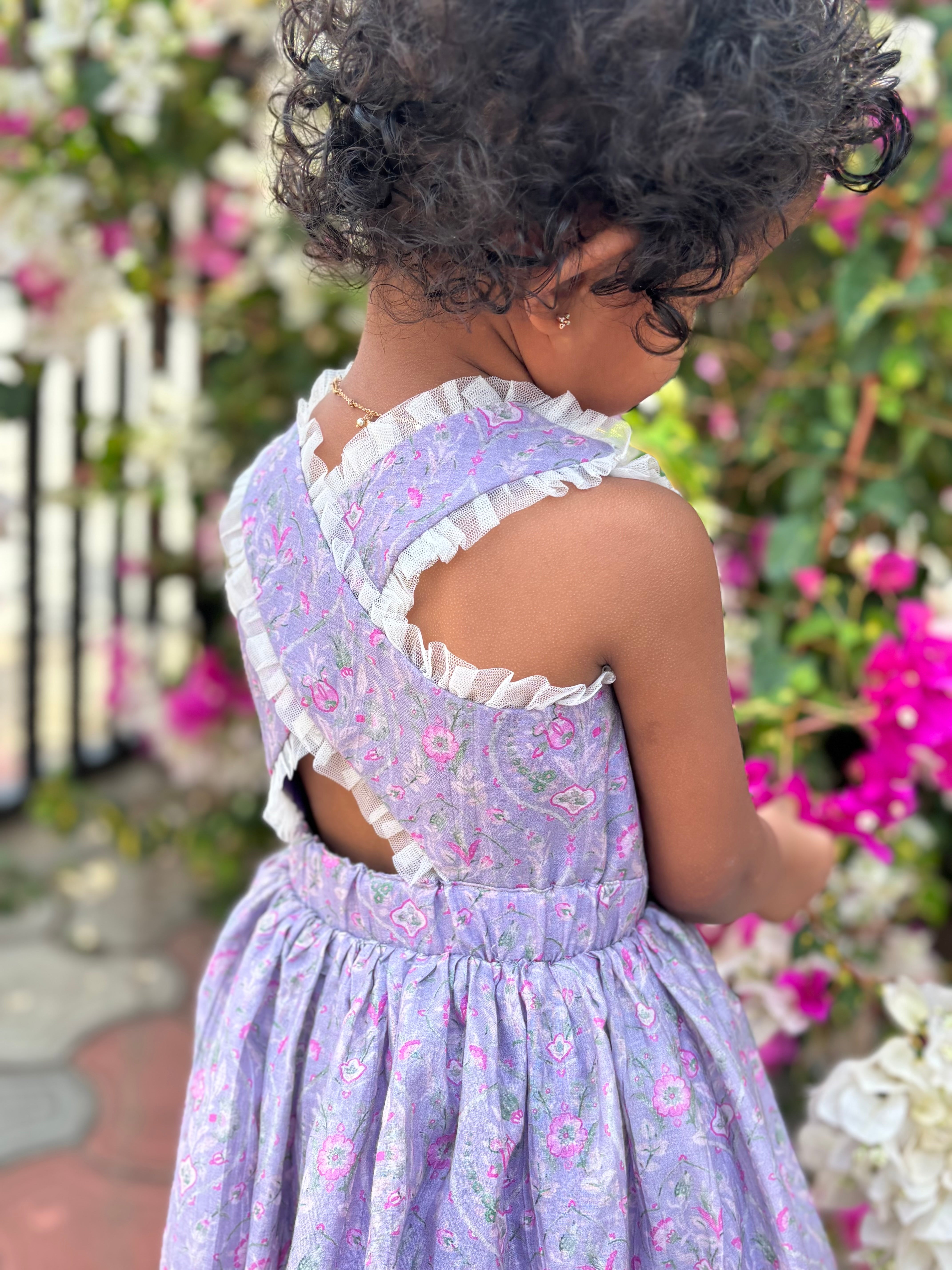 Lilac whimsy dress