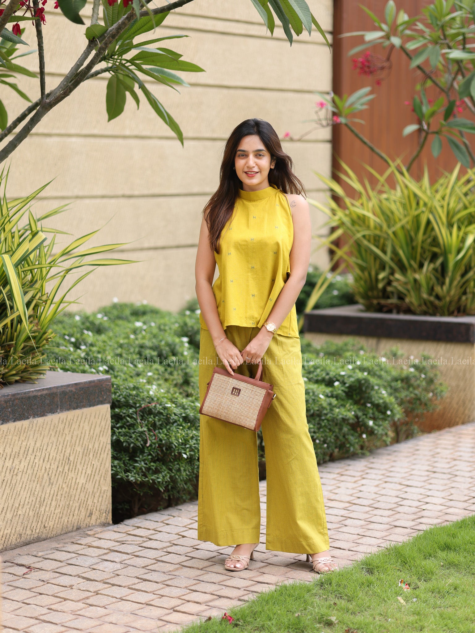 Yellow Hayati Coord set