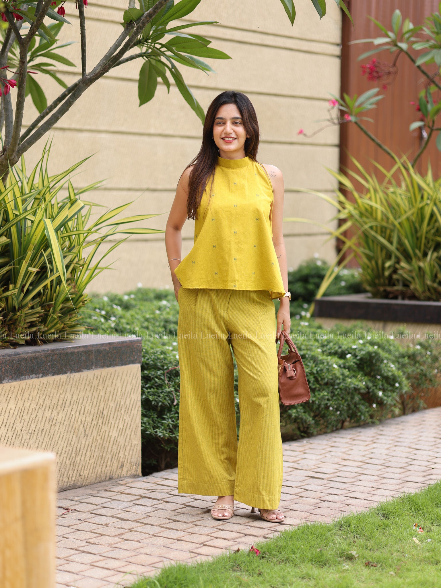 Yellow Hayati Coord set