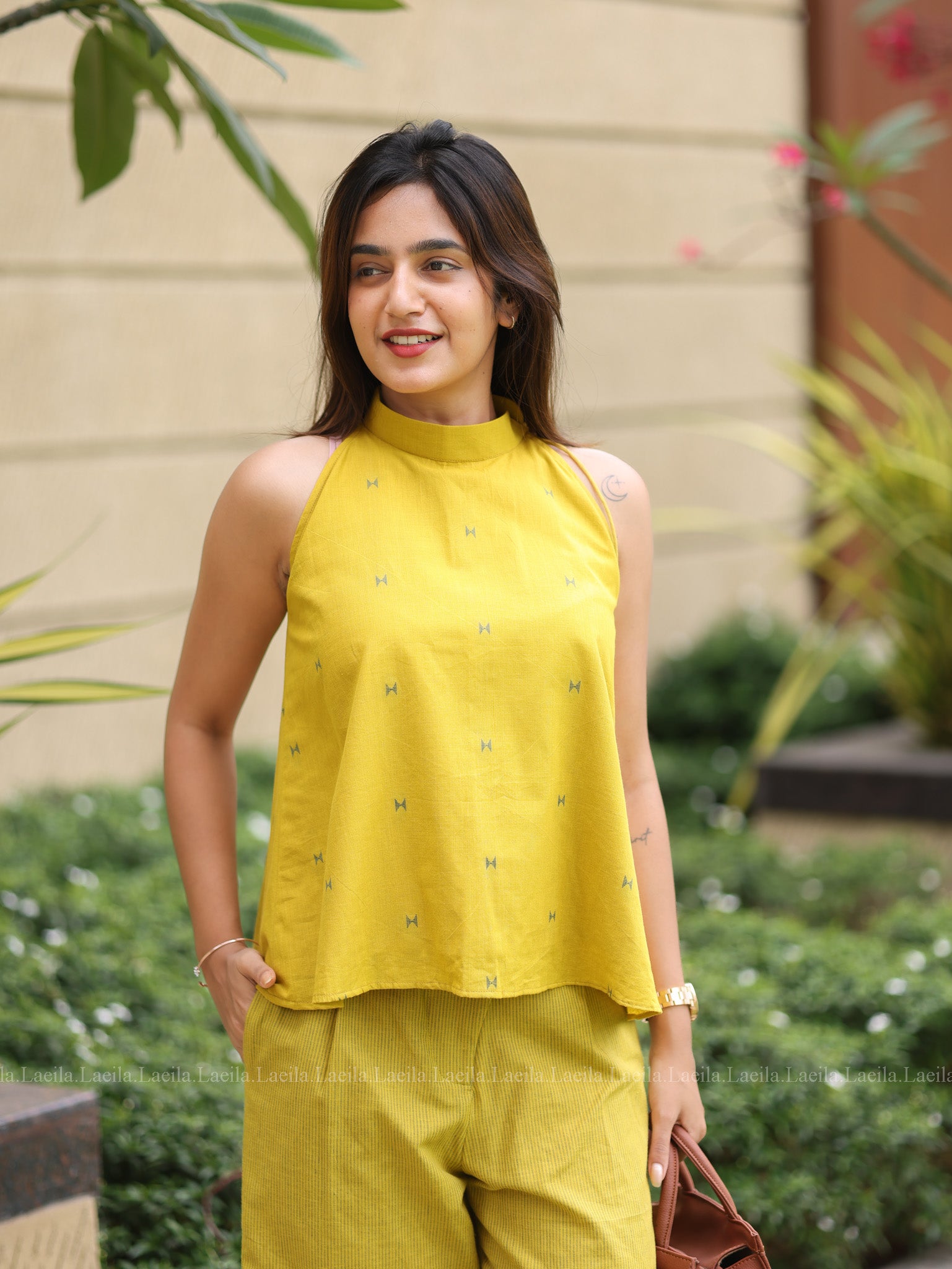 Yellow Hayati Coord set