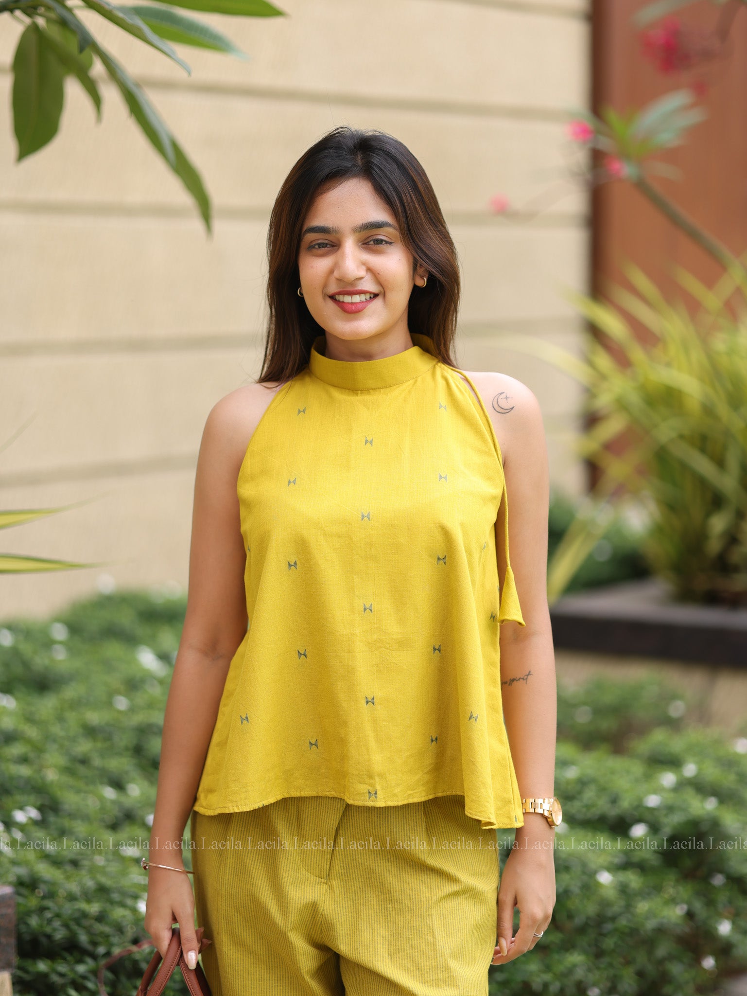 Yellow Hayati Coord set