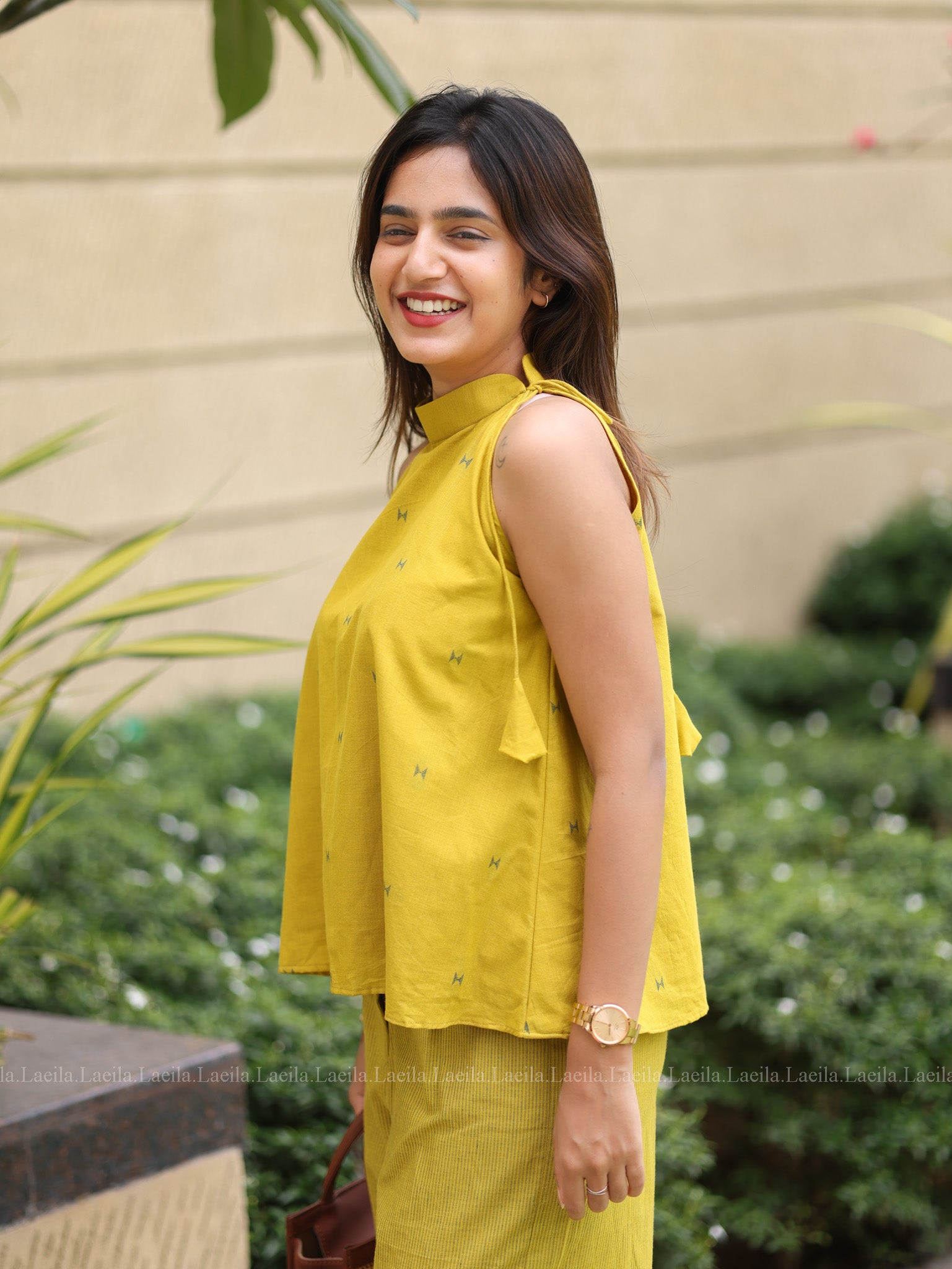 Yellow Hayati Coord set