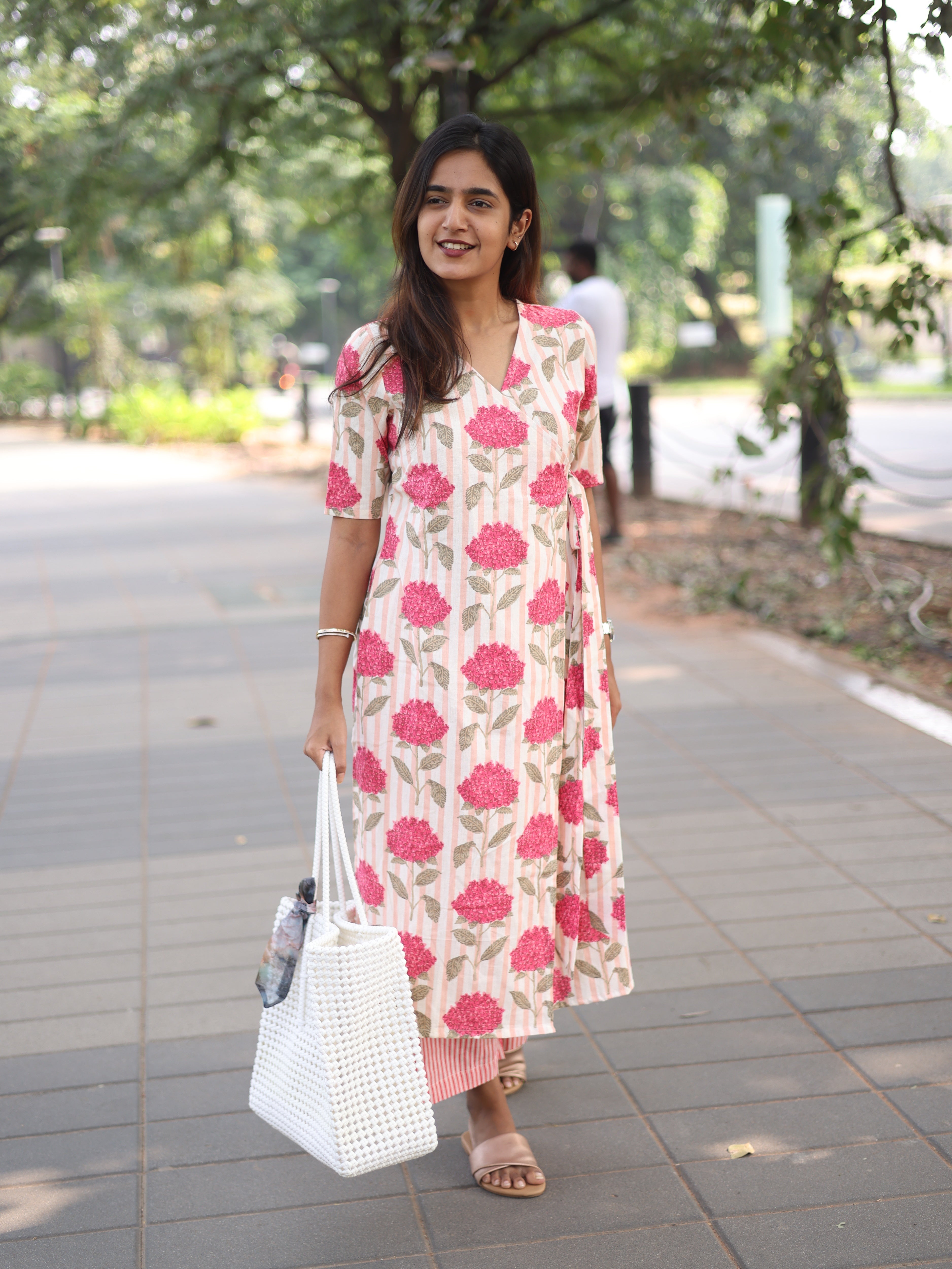 Peach flower Cotton set