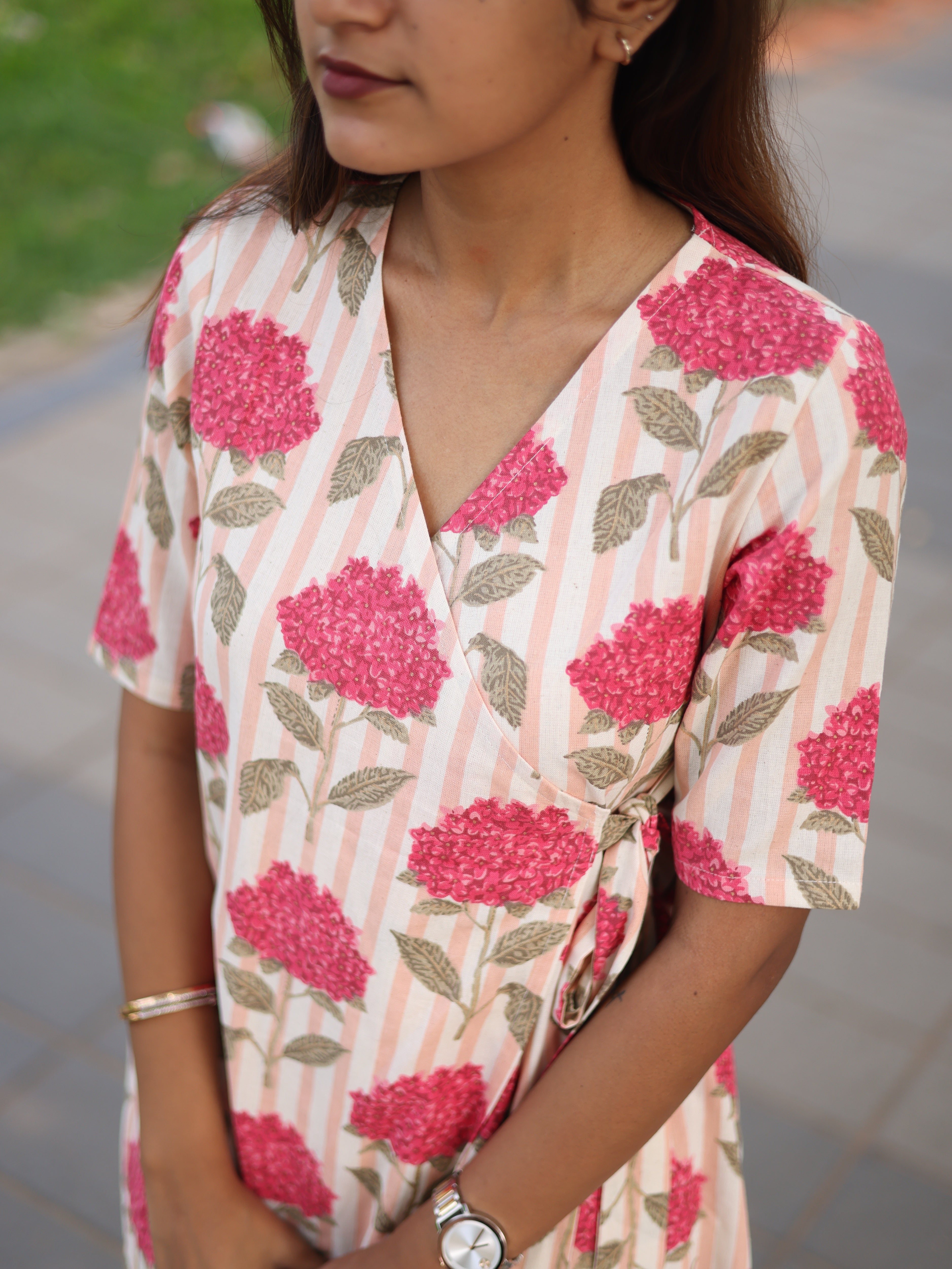 Peach flower Cotton set