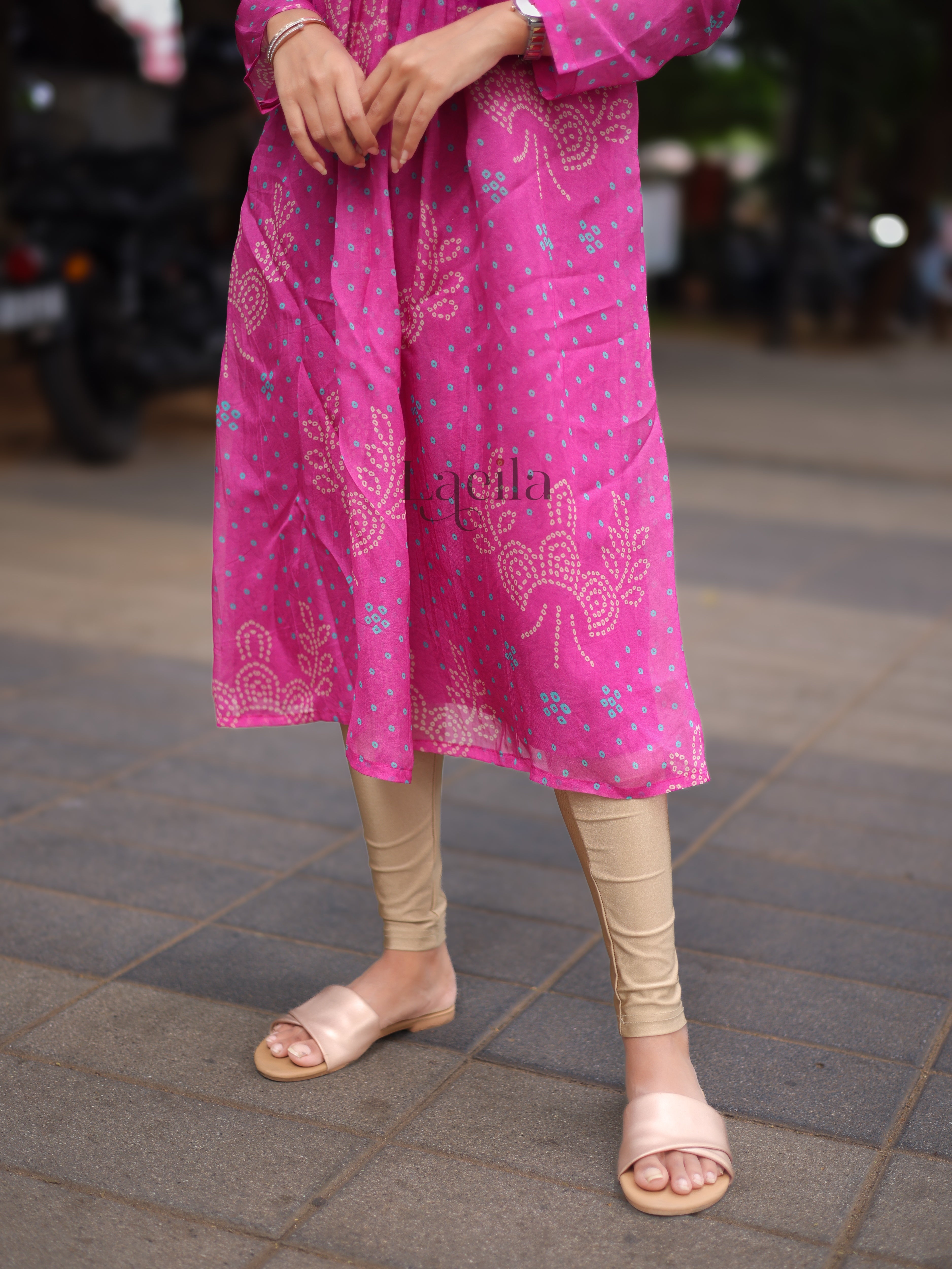 Pink Organza alia cut