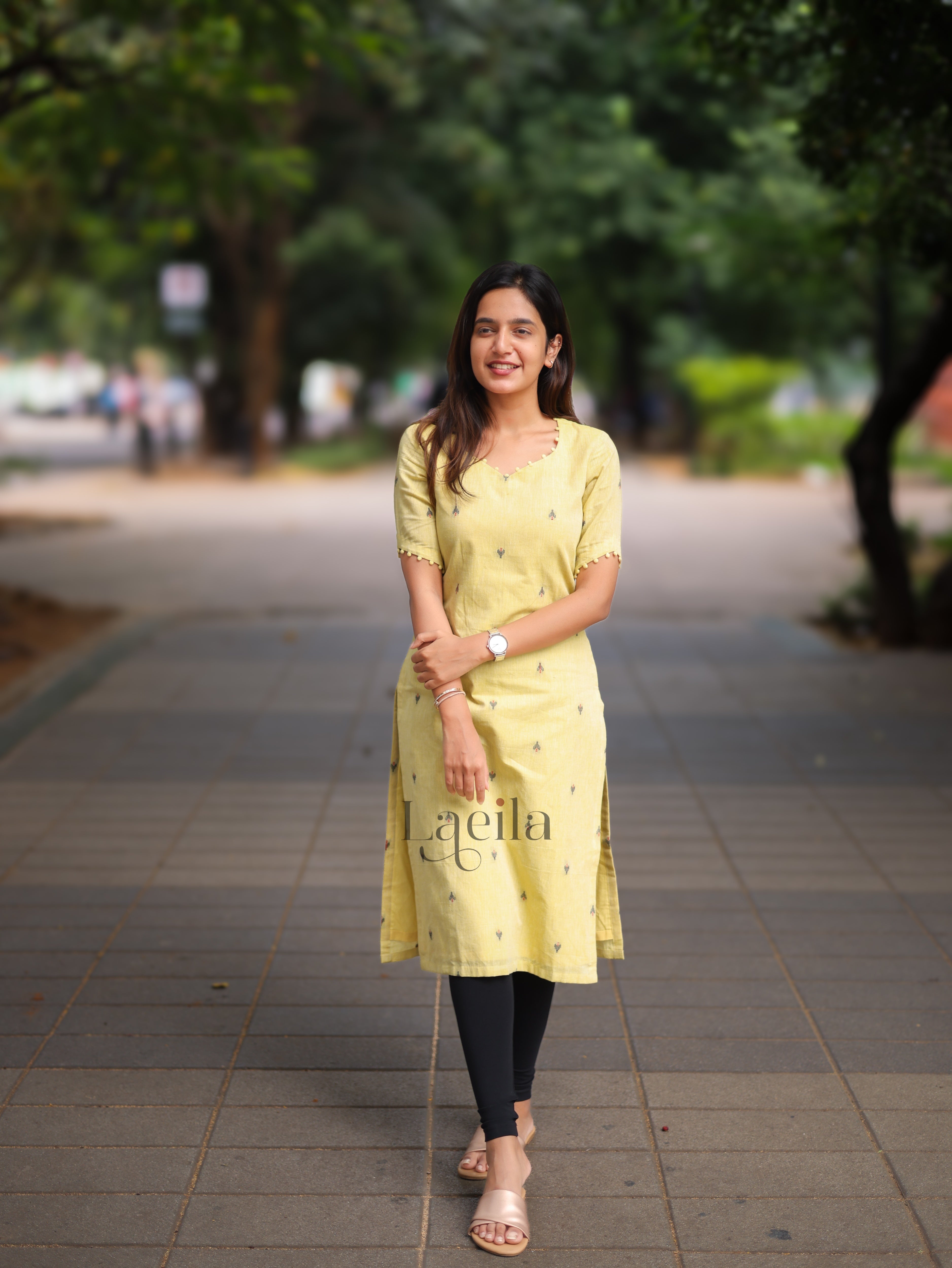 Yellow Cotton Top