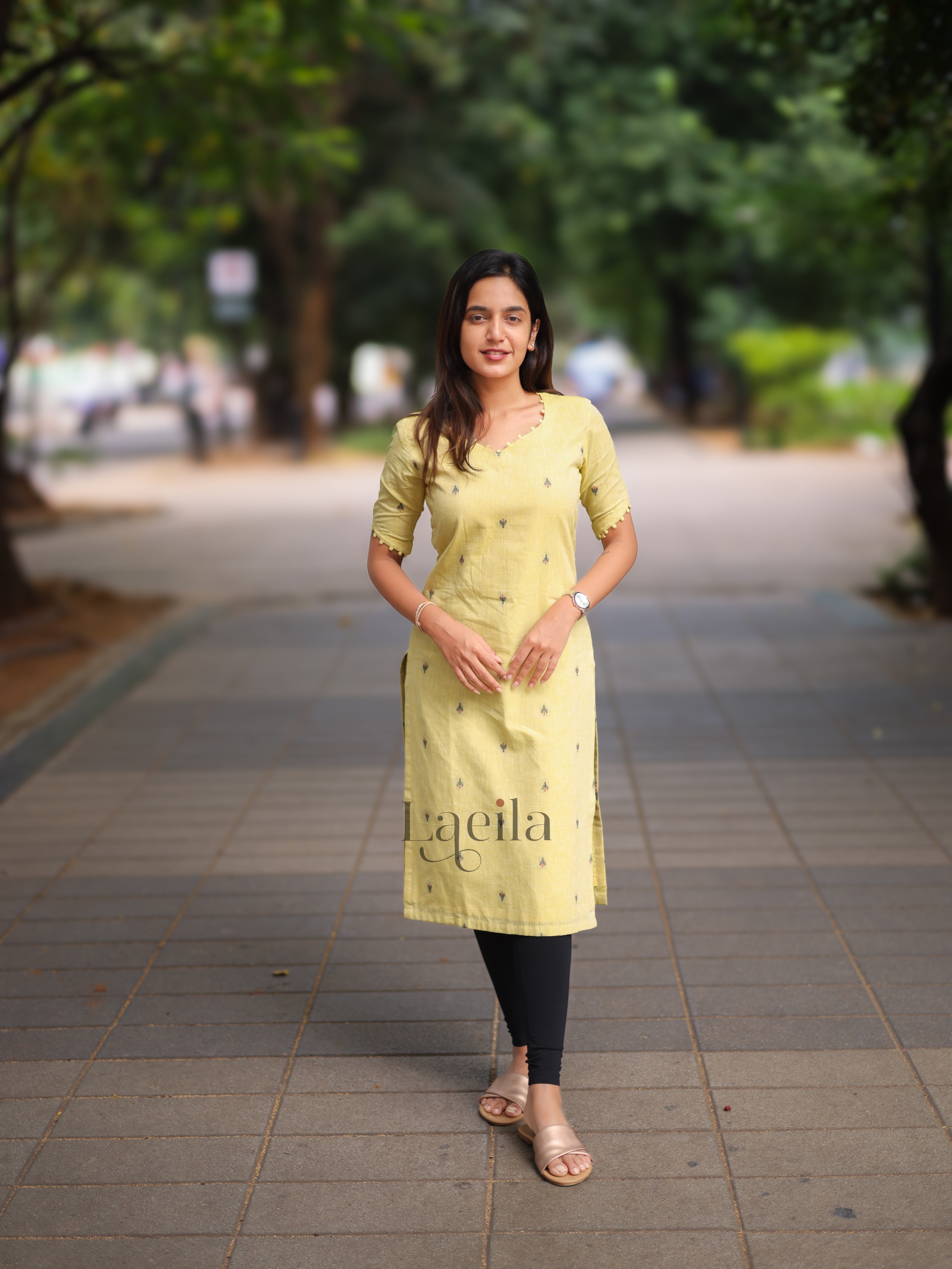 Yellow Cotton Top