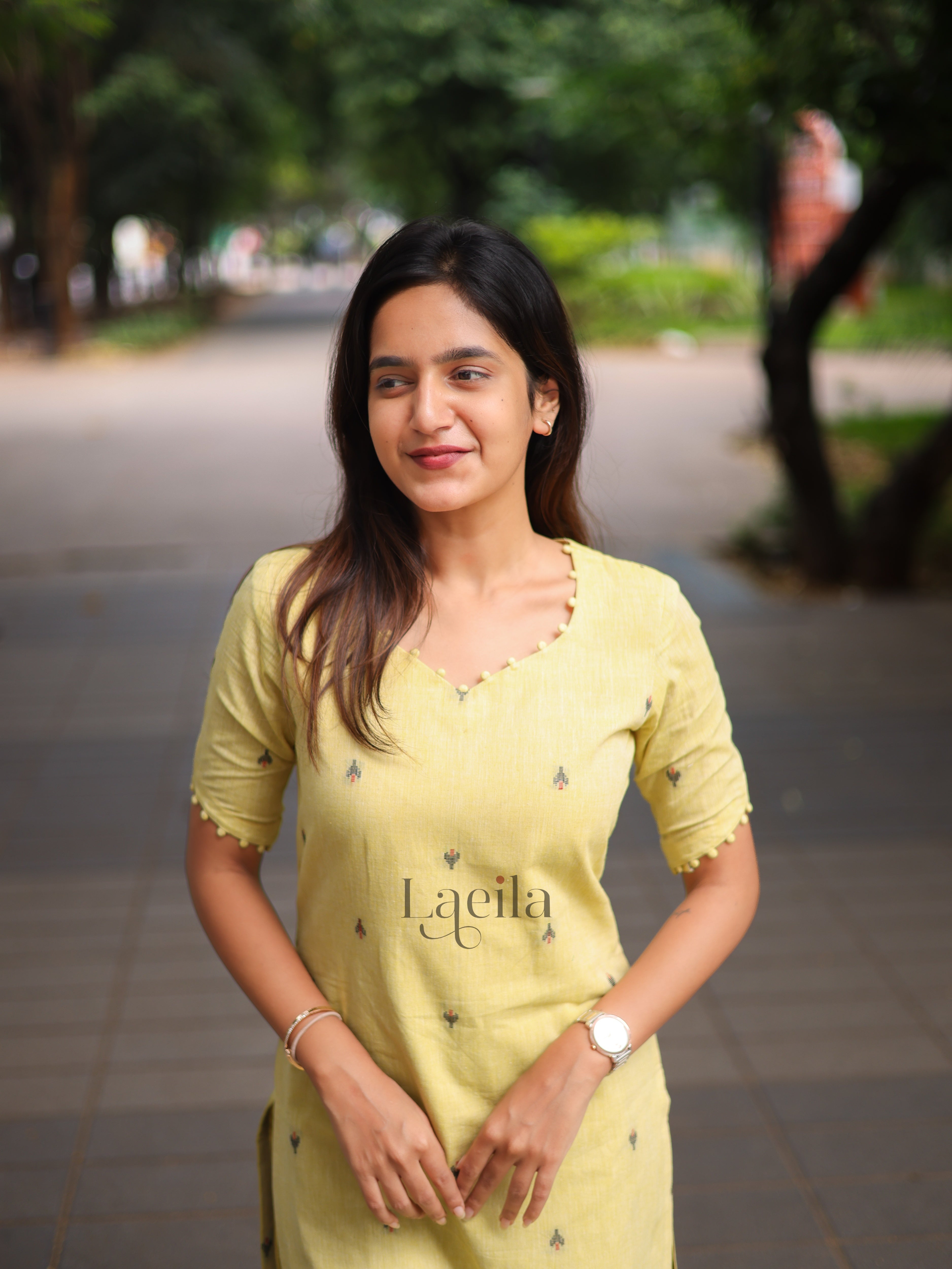 Yellow Cotton Top