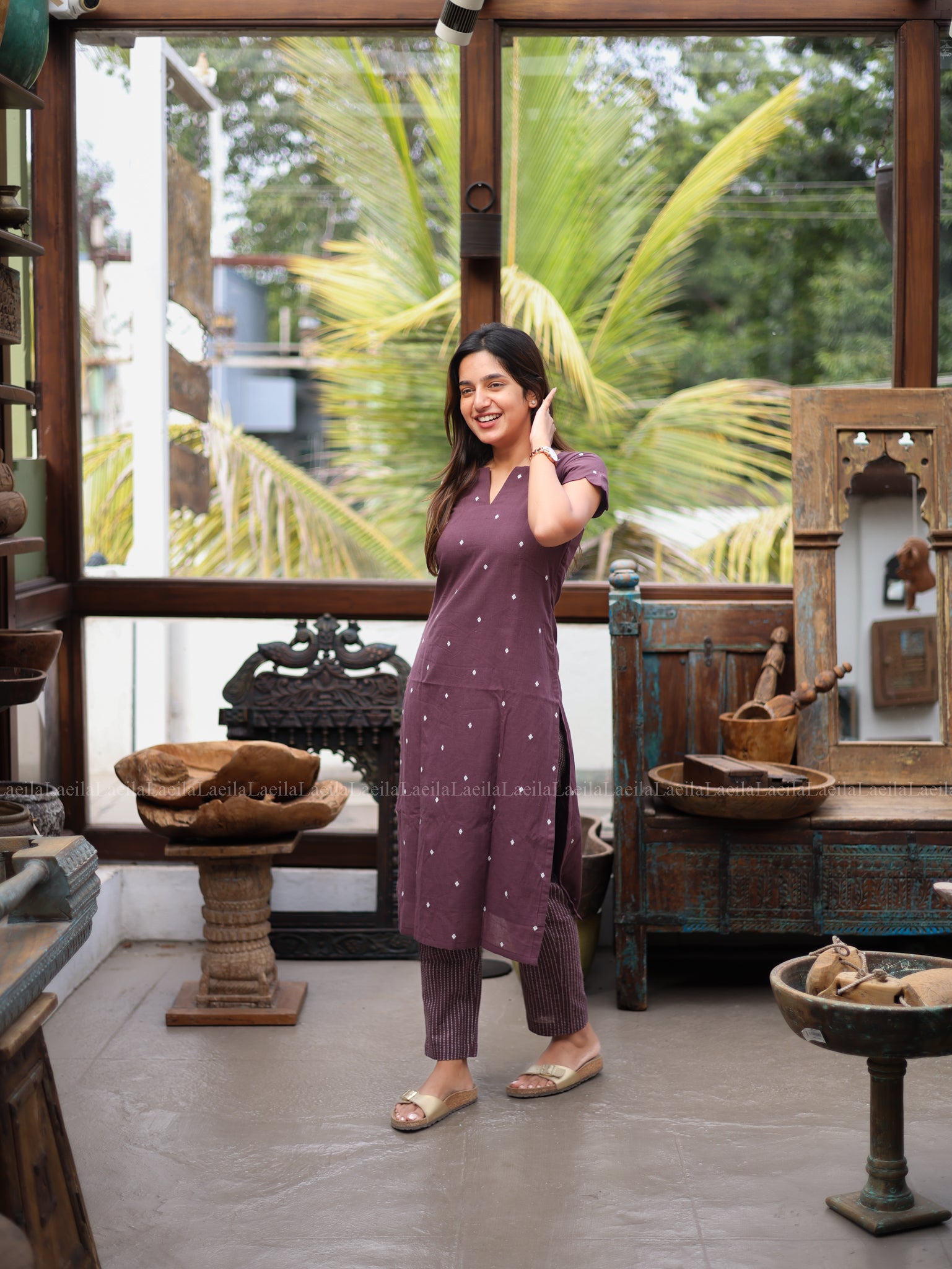 Grapes Meera Cotton set