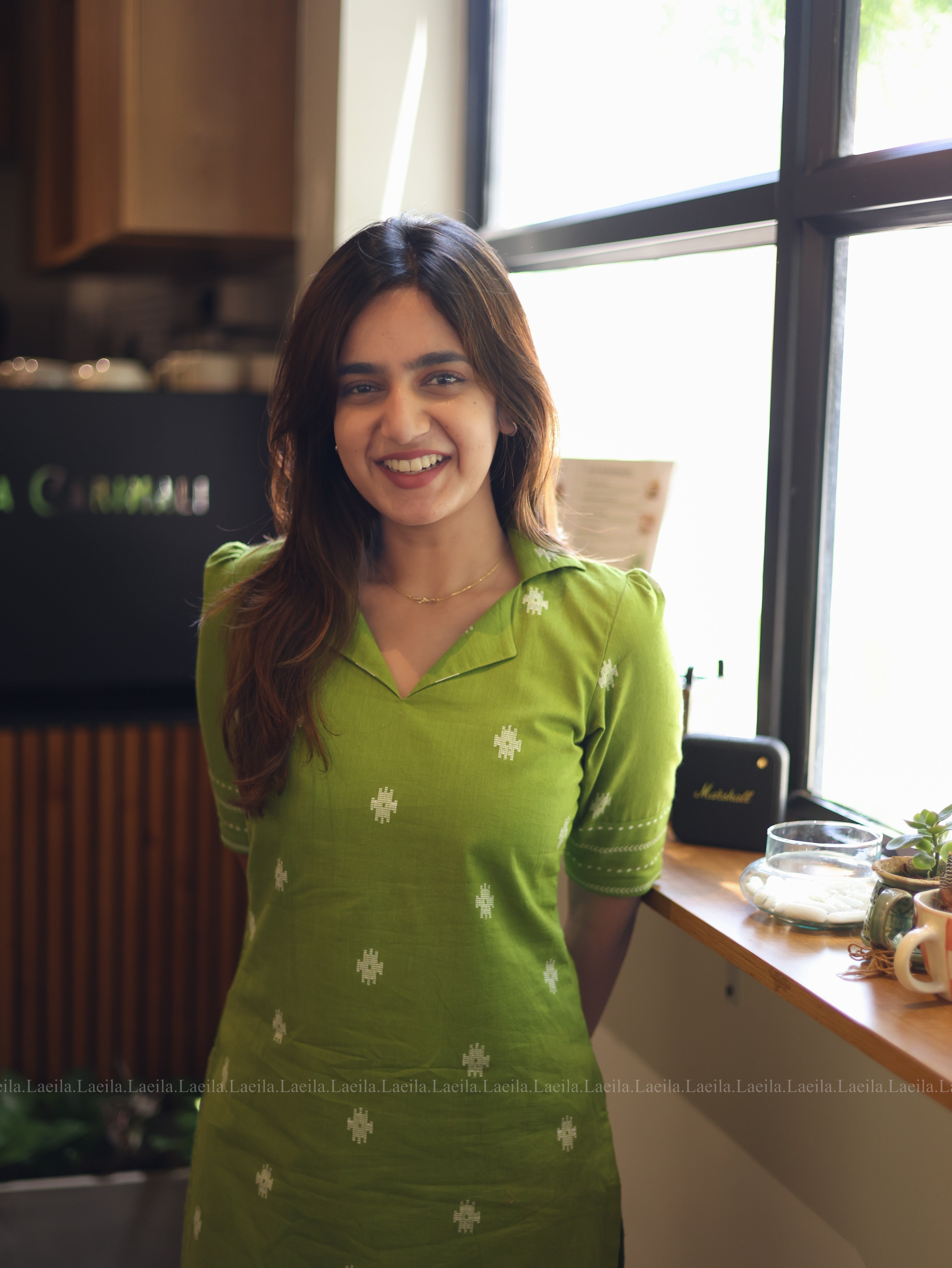 Green Meera cotton set