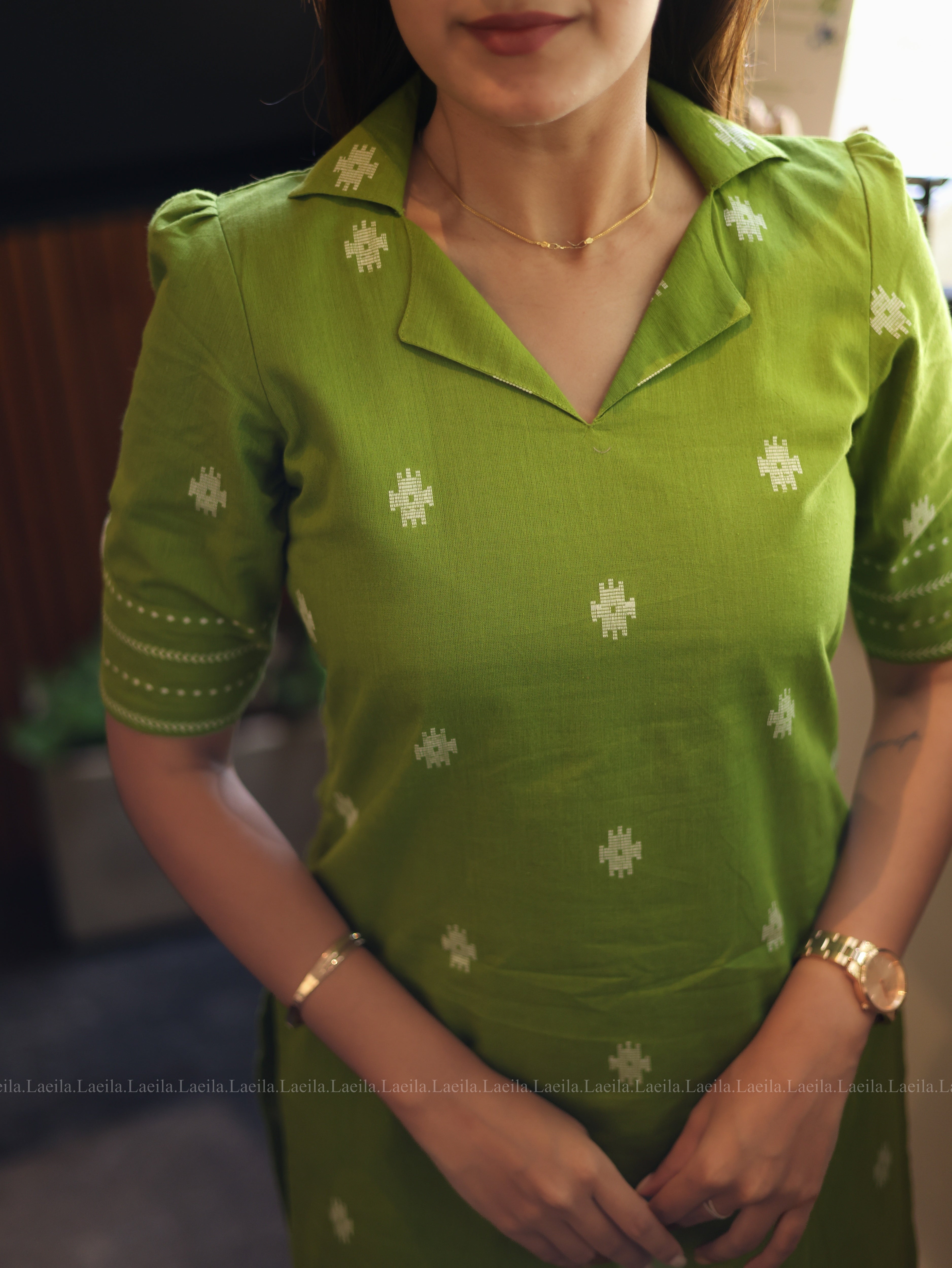 Green Meera cotton set