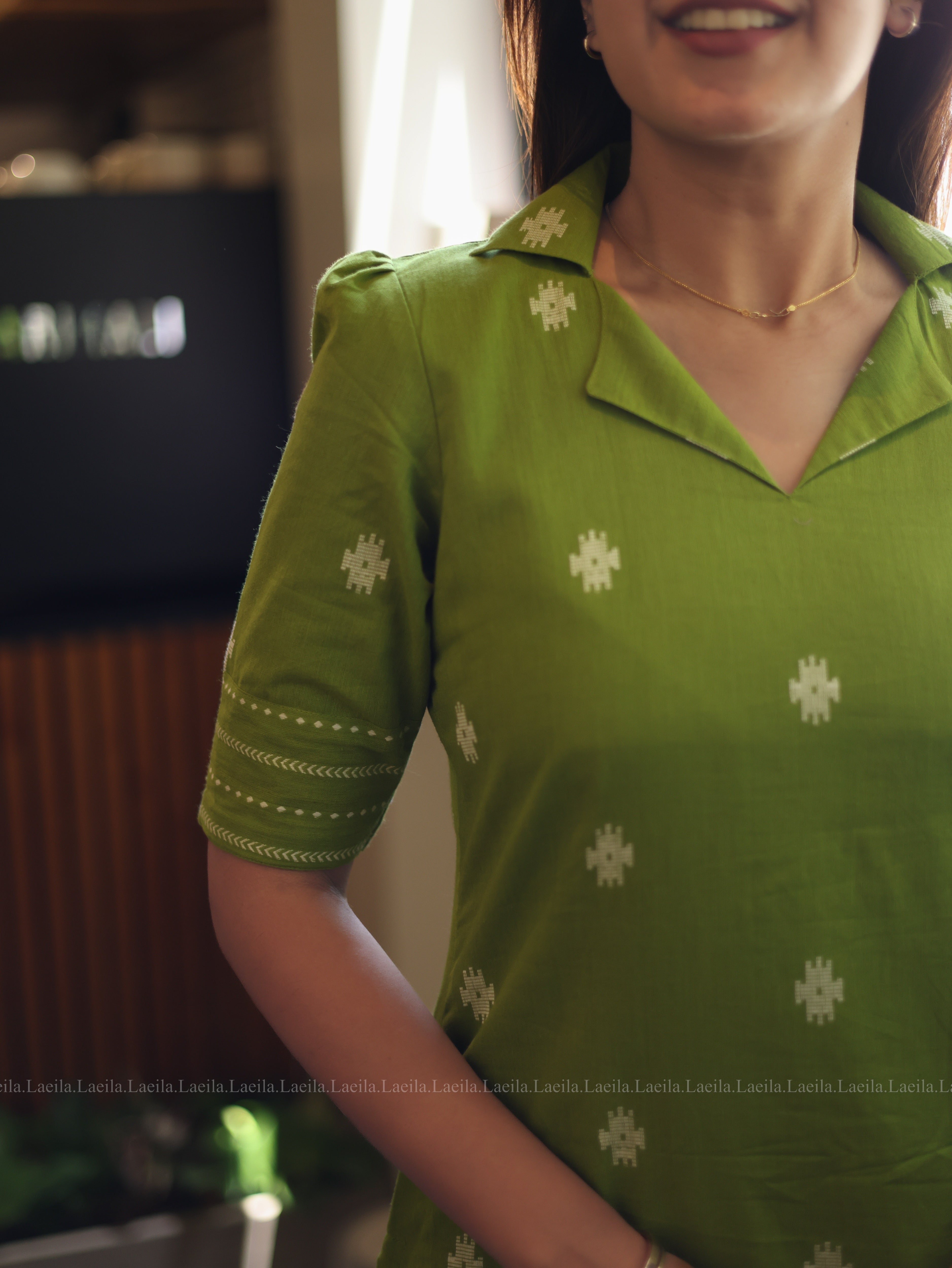 Green Meera cotton set