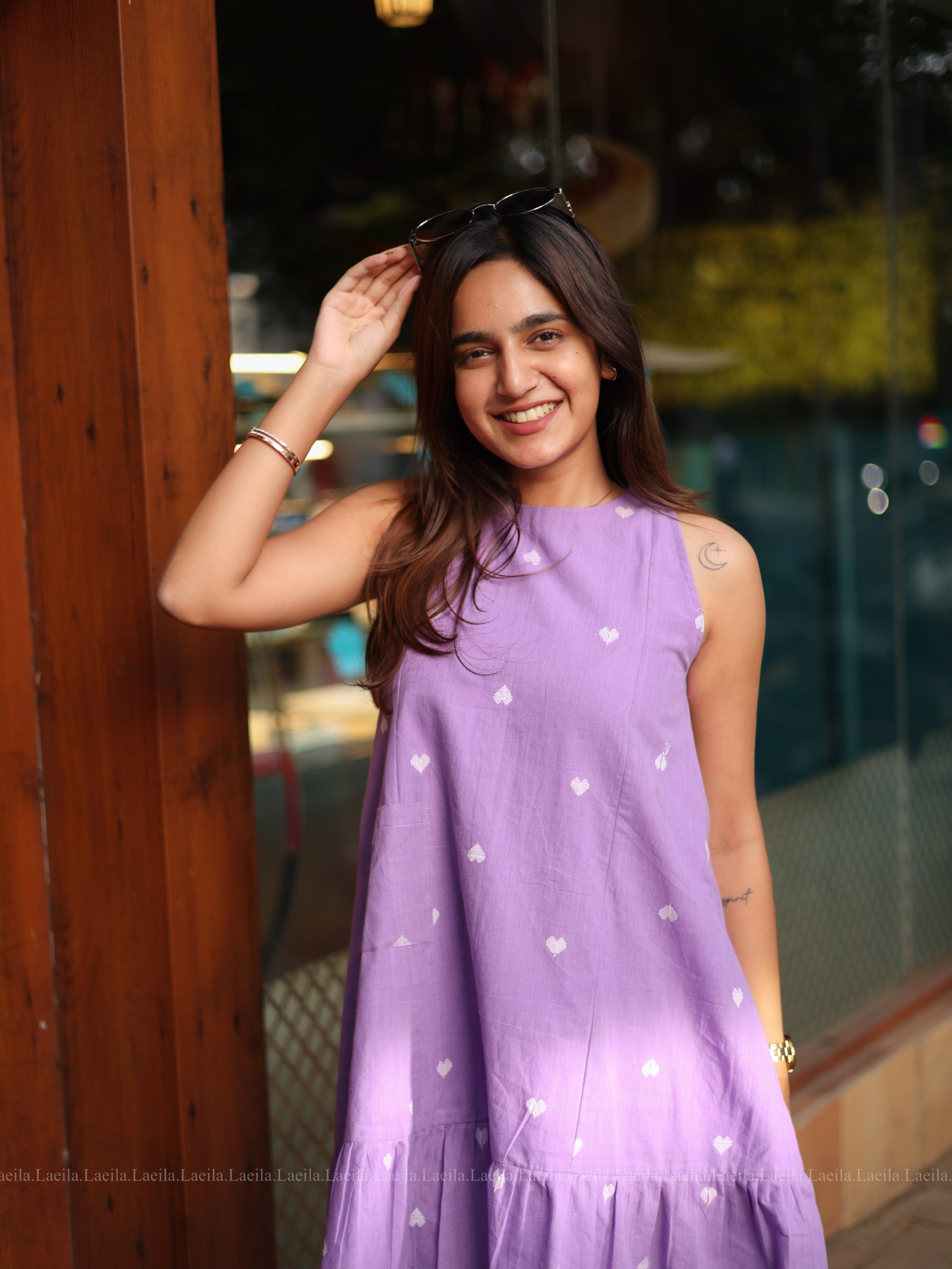 Lavender Heart Dress