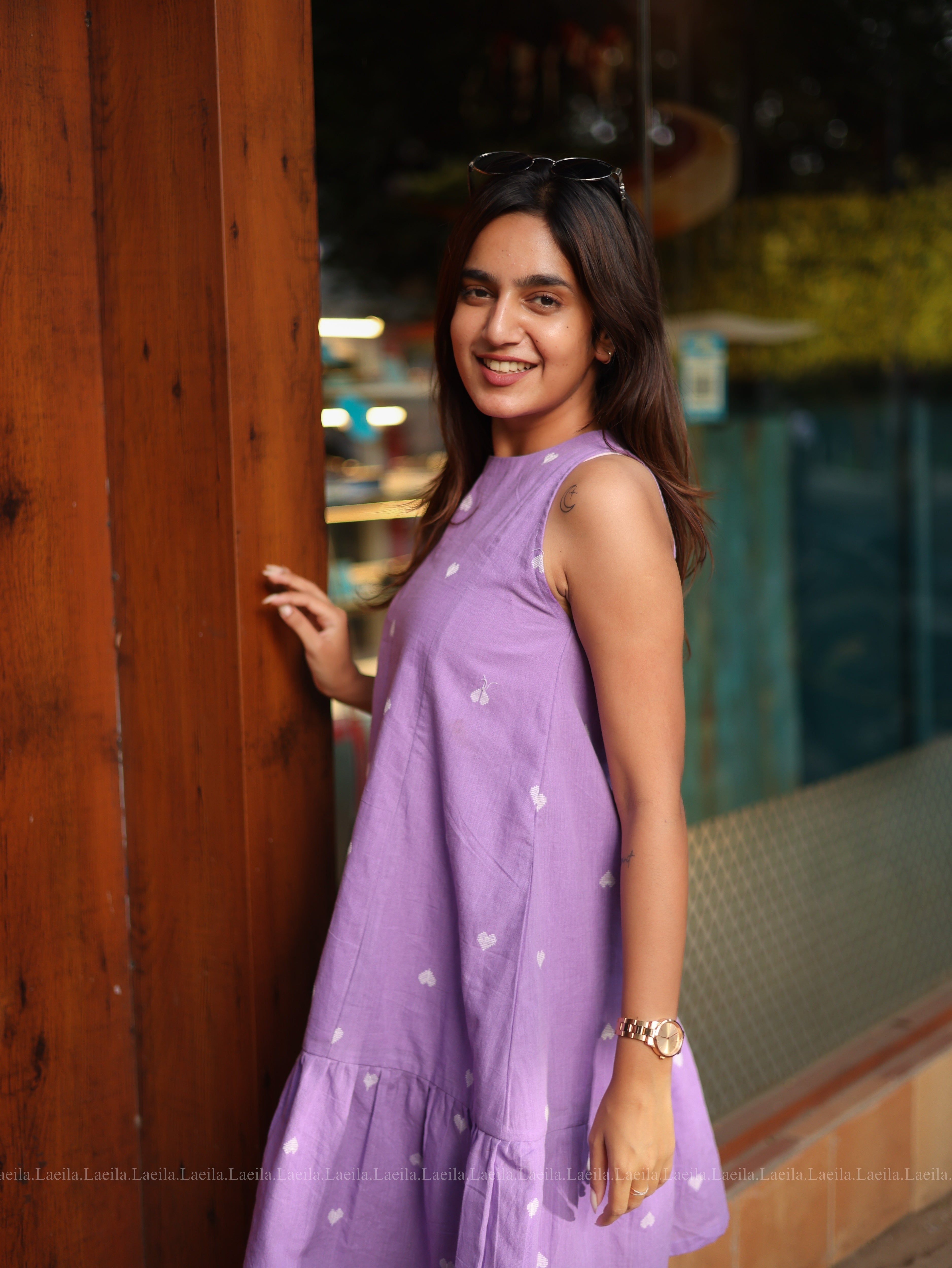 Lavender Heart Dress