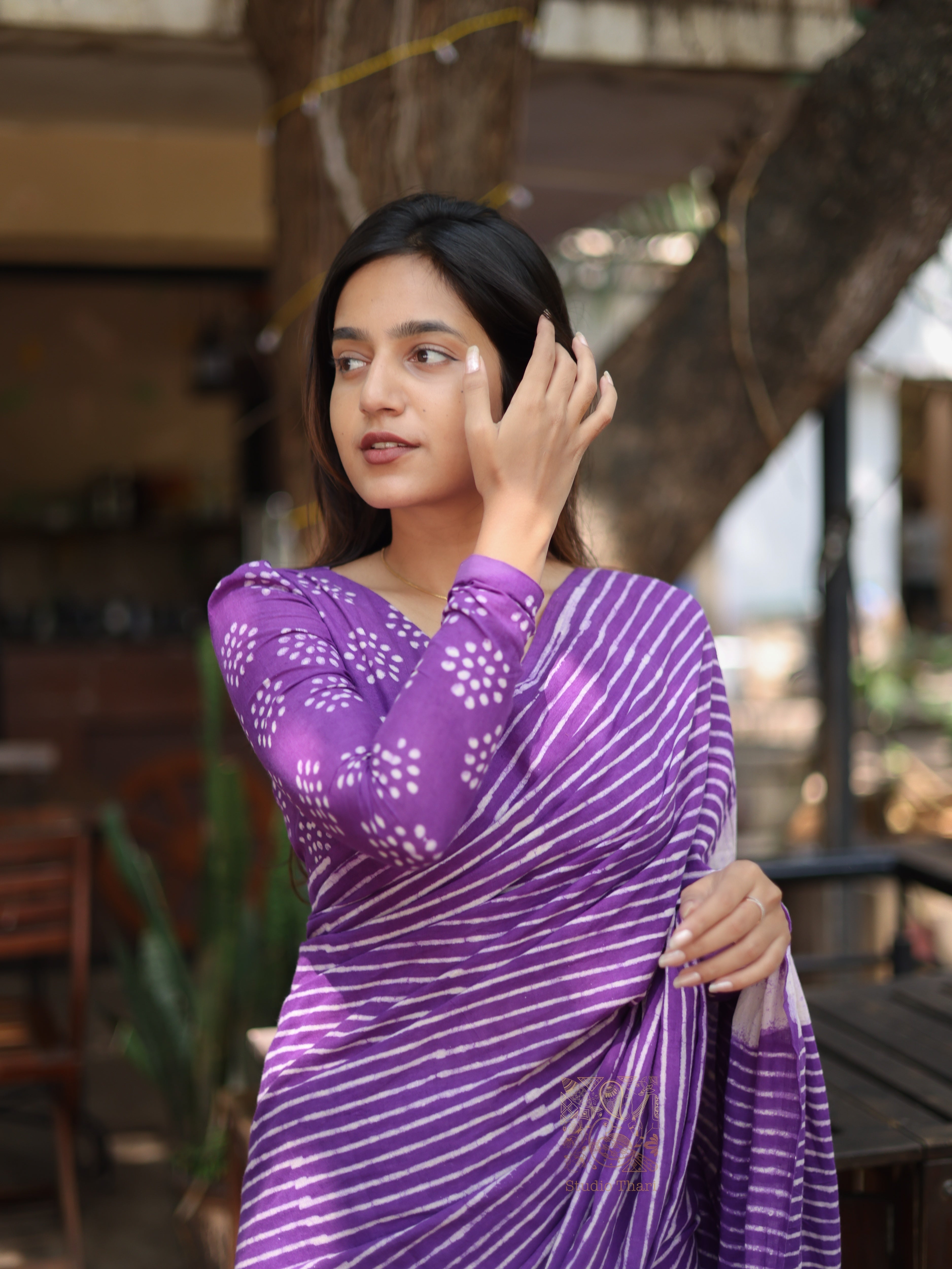 Pure Cotton saree with Vibrant Color