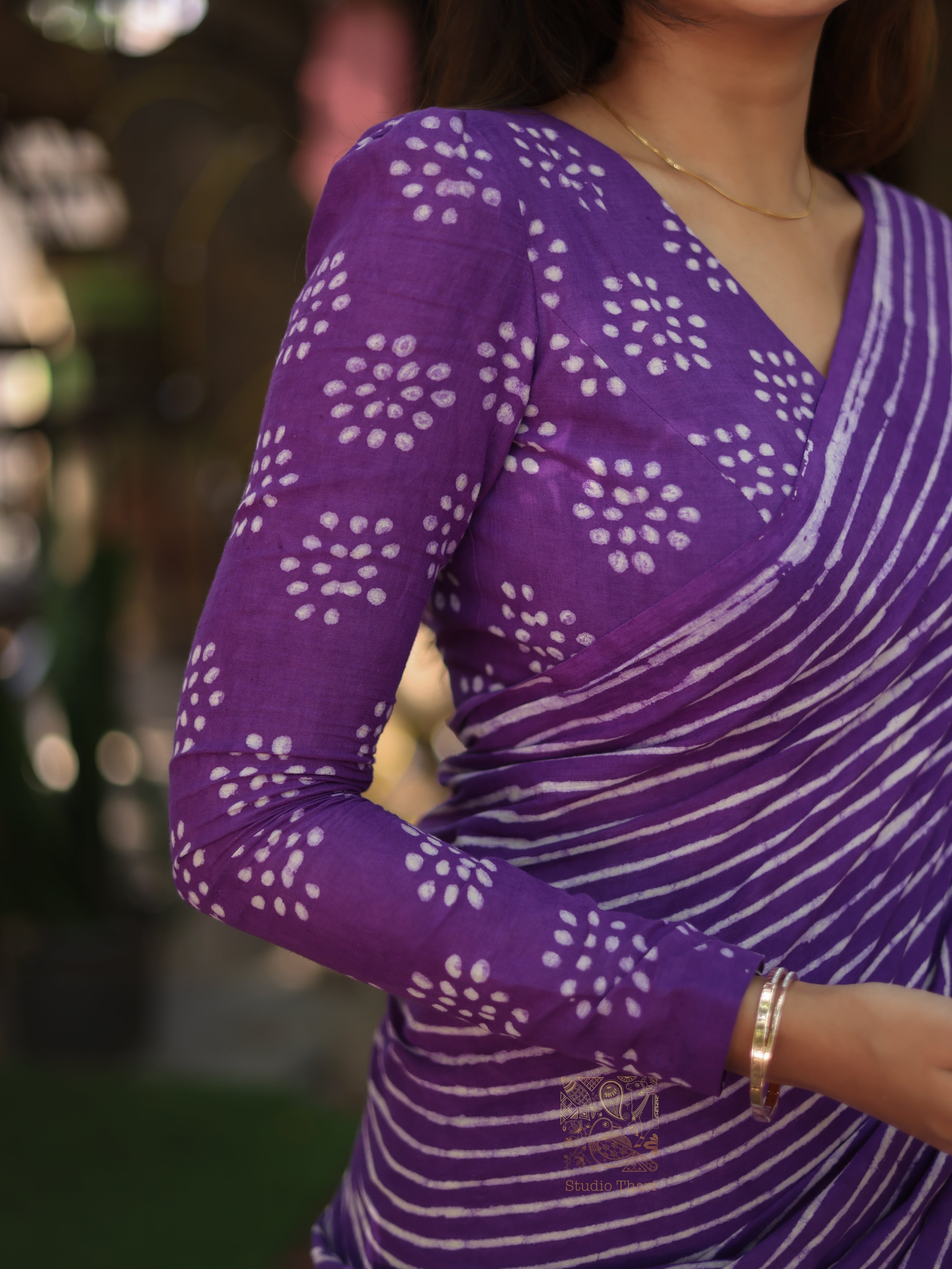 Pure Cotton saree with Vibrant Color