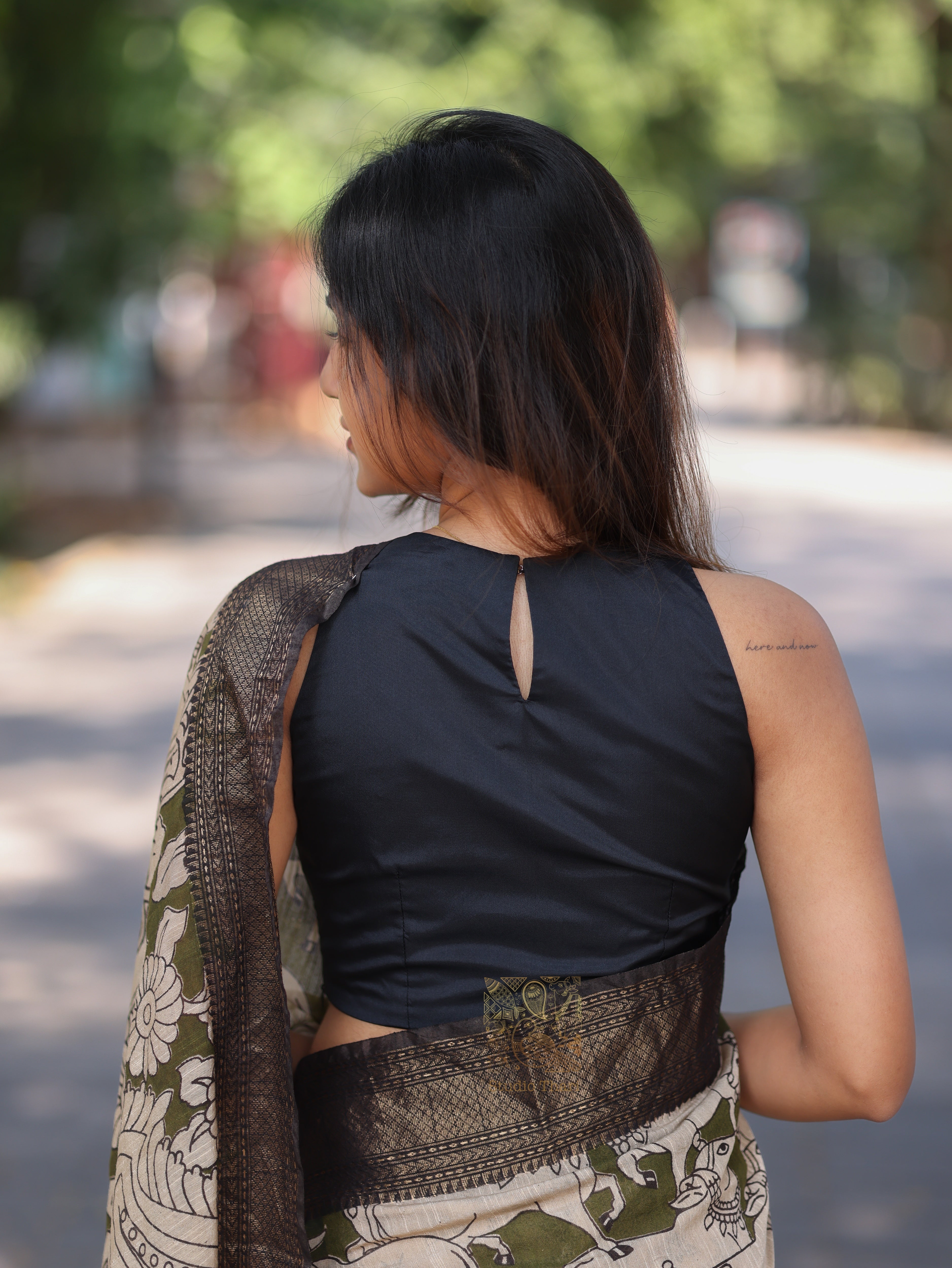 Pichwai Cotton Saree