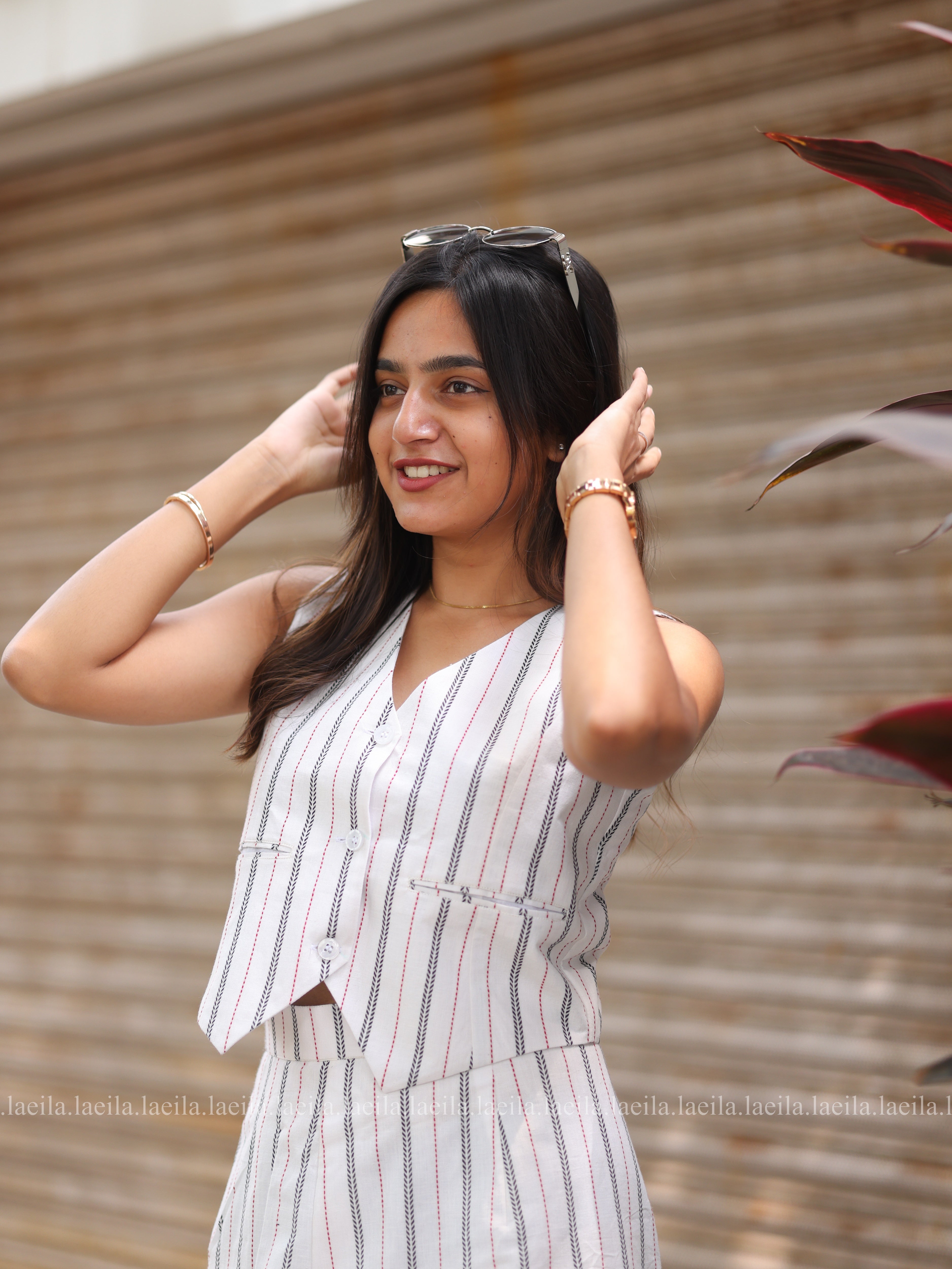 White Tara - Coord Skirt Set