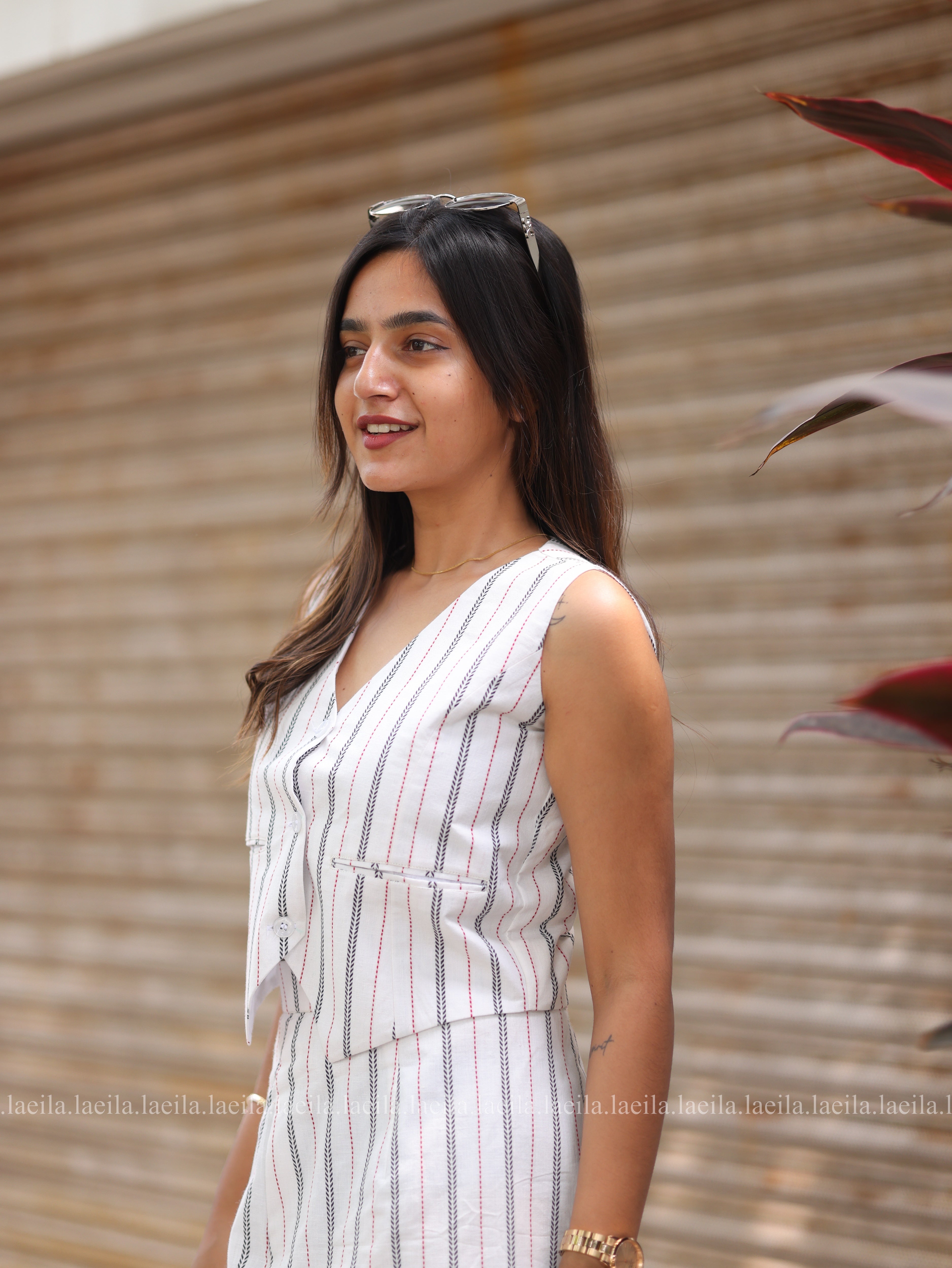 White Tara - Coord Skirt Set