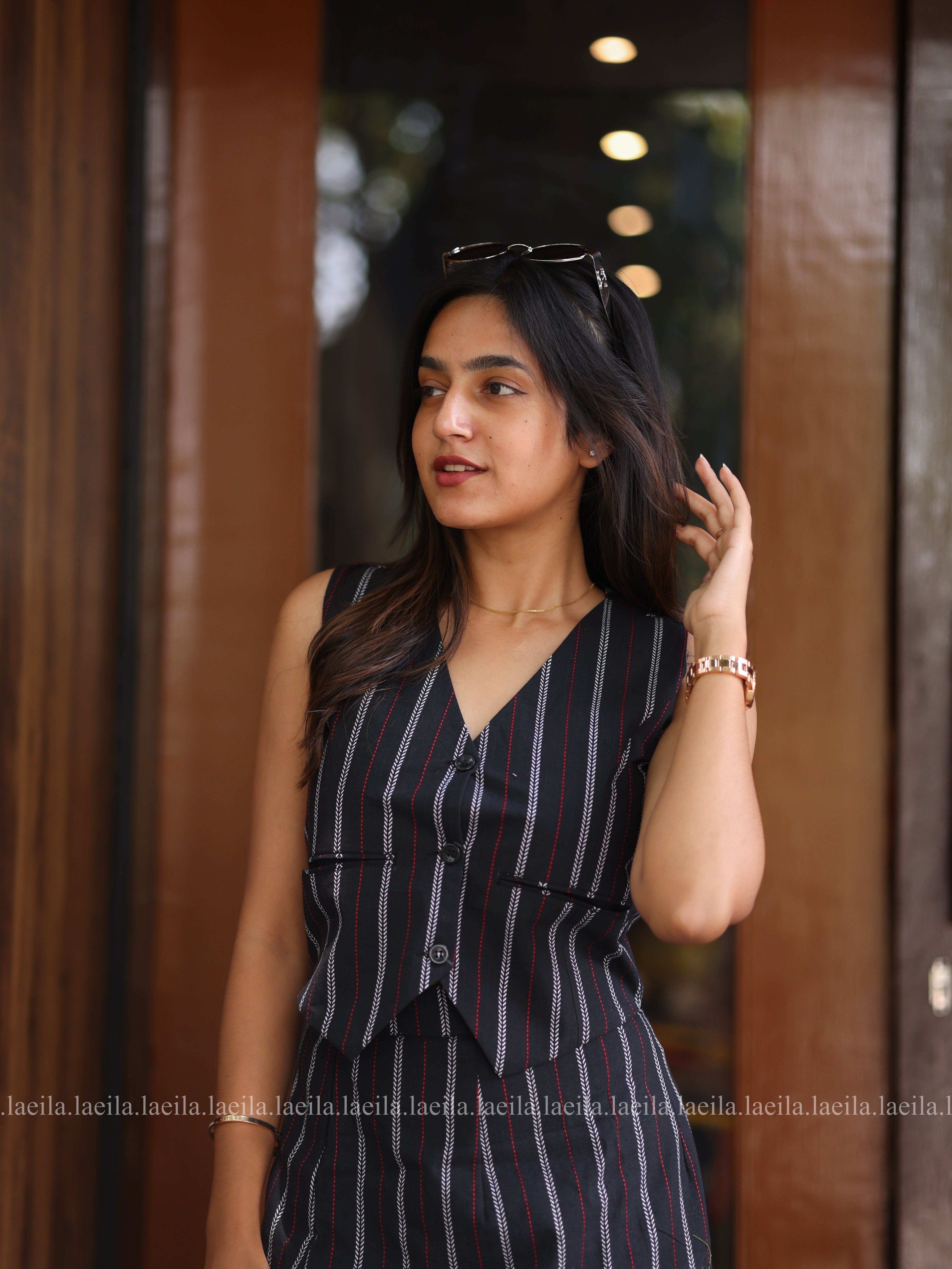 Black Tara - Coord Skirt Set