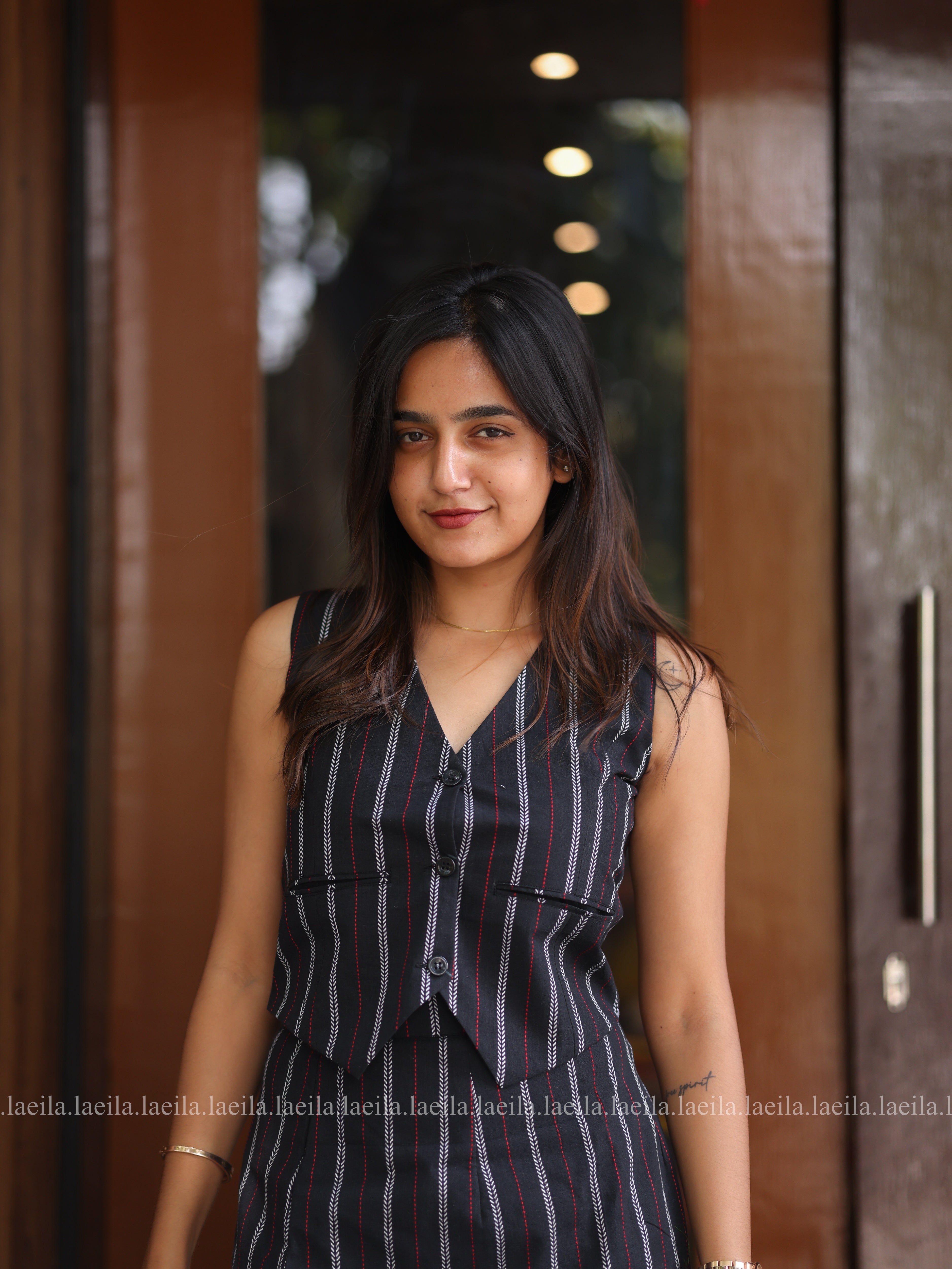 Black Tara - Coord Skirt Set