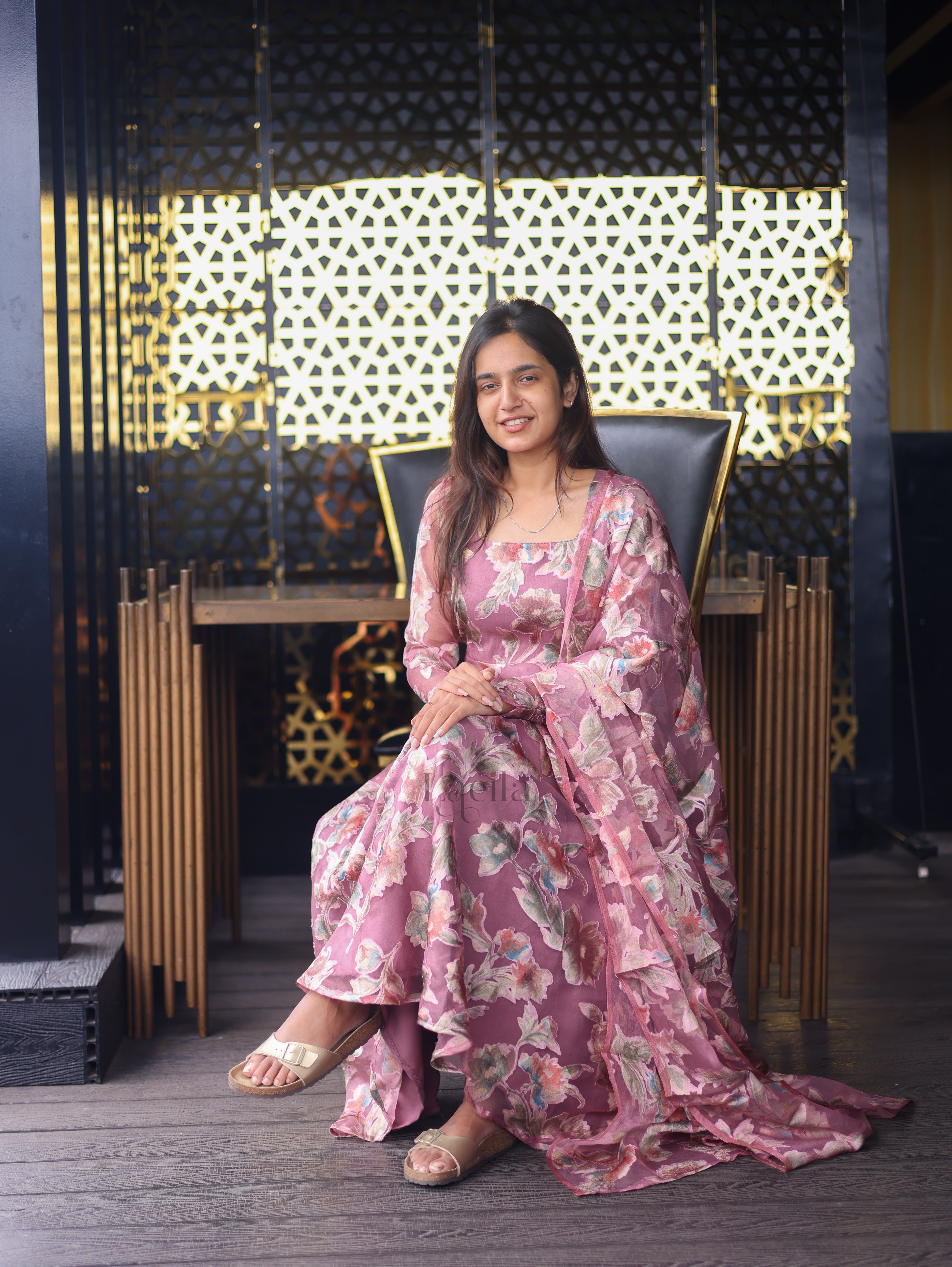 Pastel Pink super soft foil print