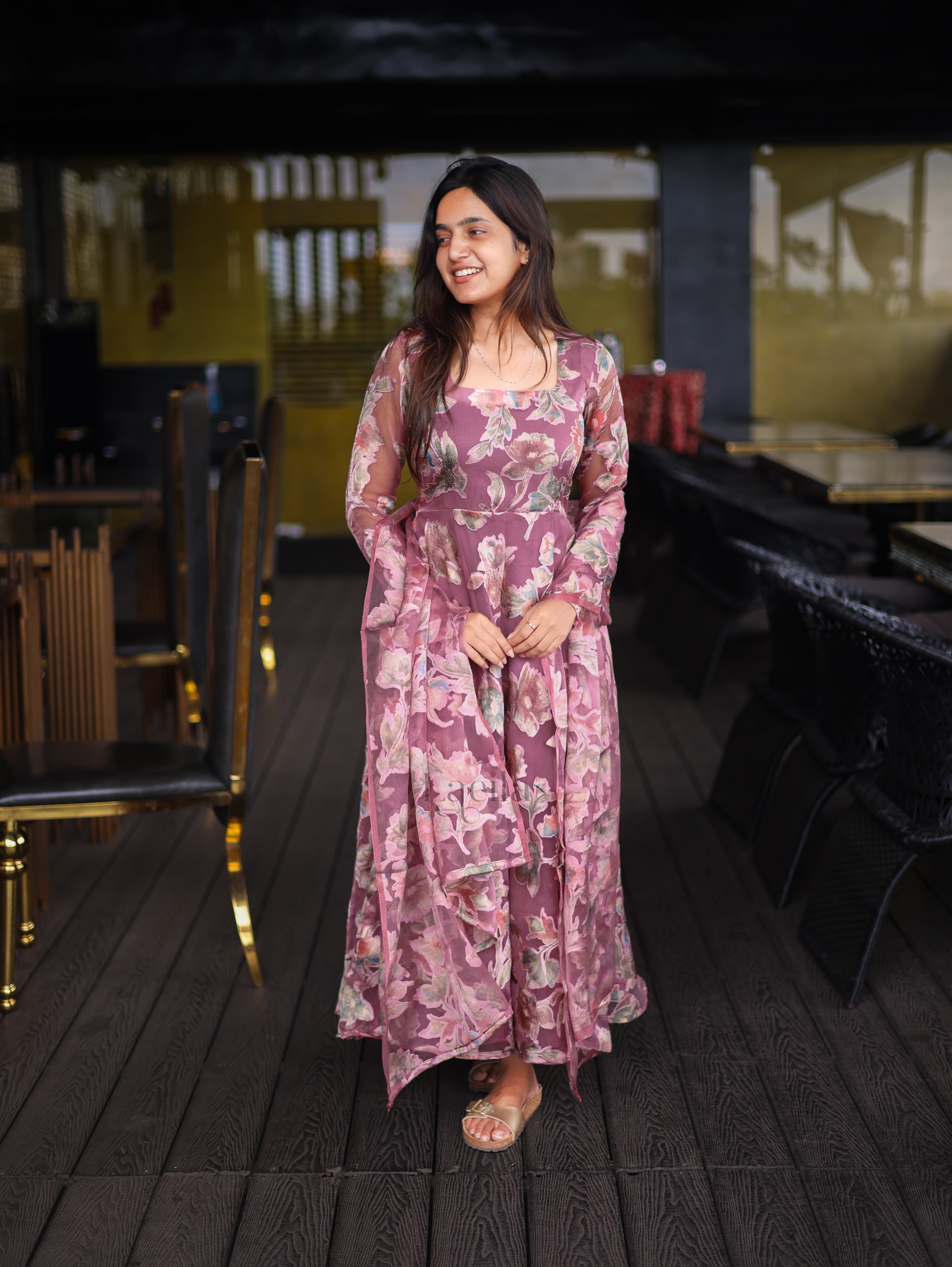 Pastel Pink super soft foil print