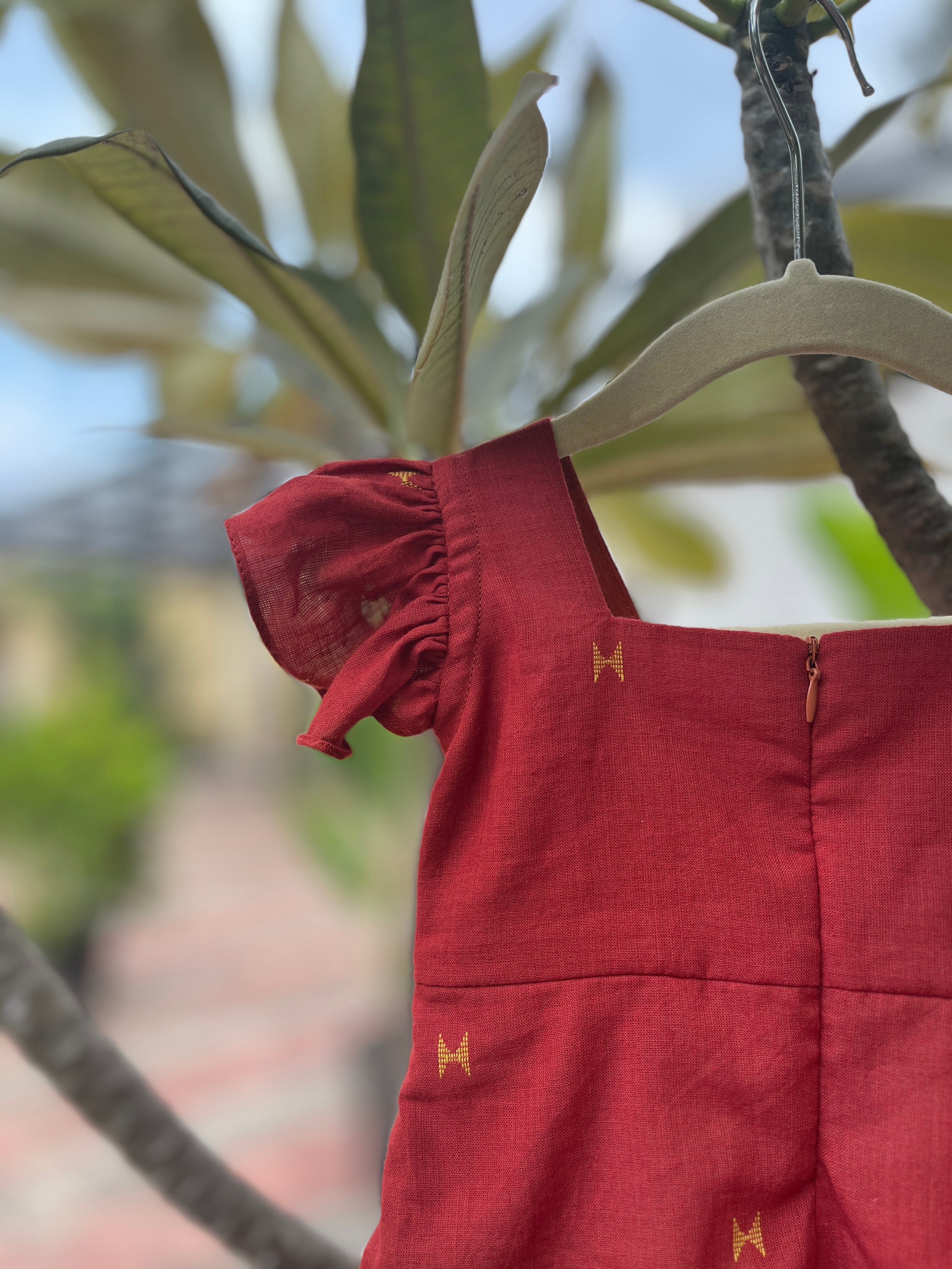 Rosette Scallop Frock