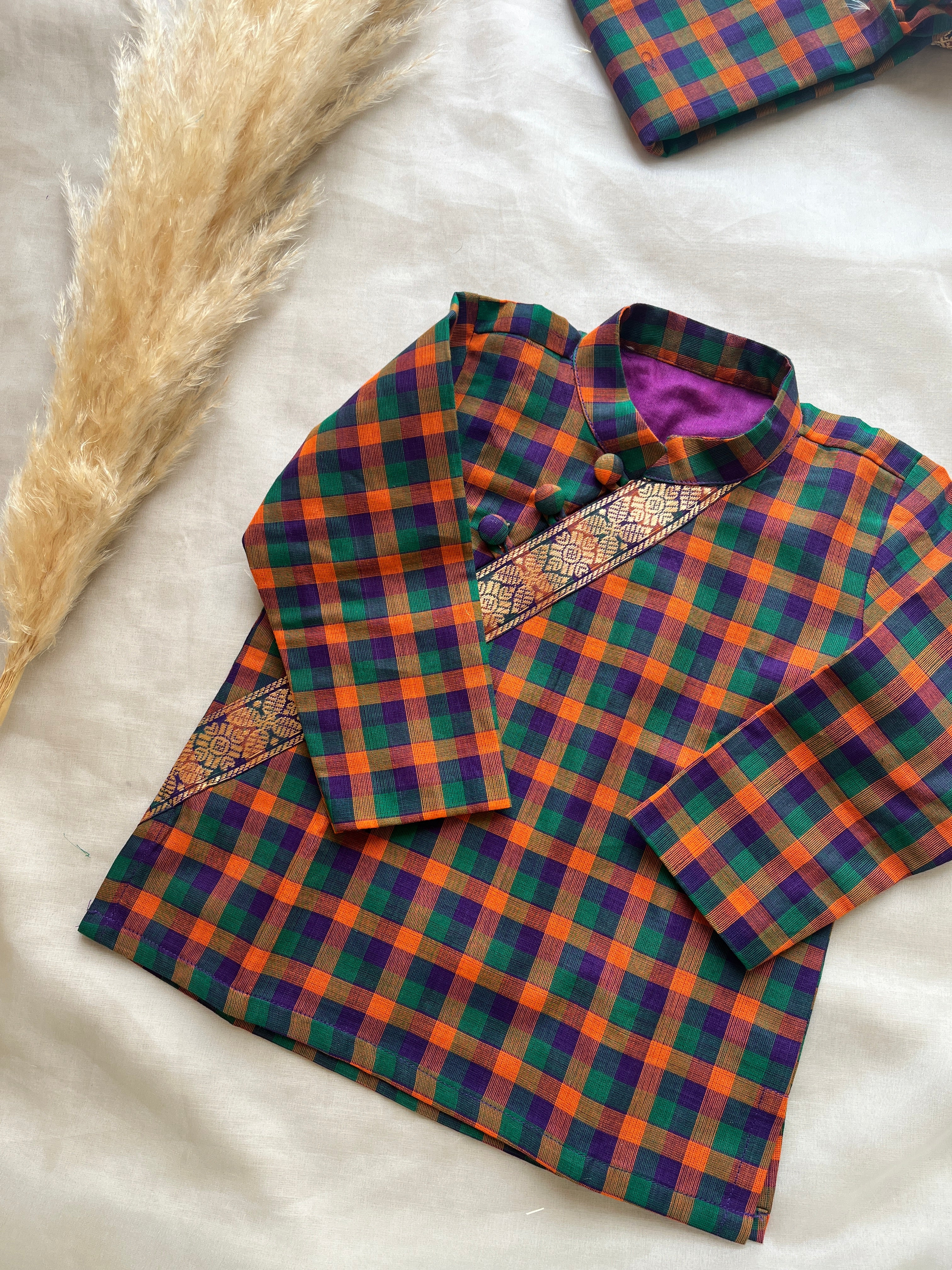 Varnam katta Kurta - Boys