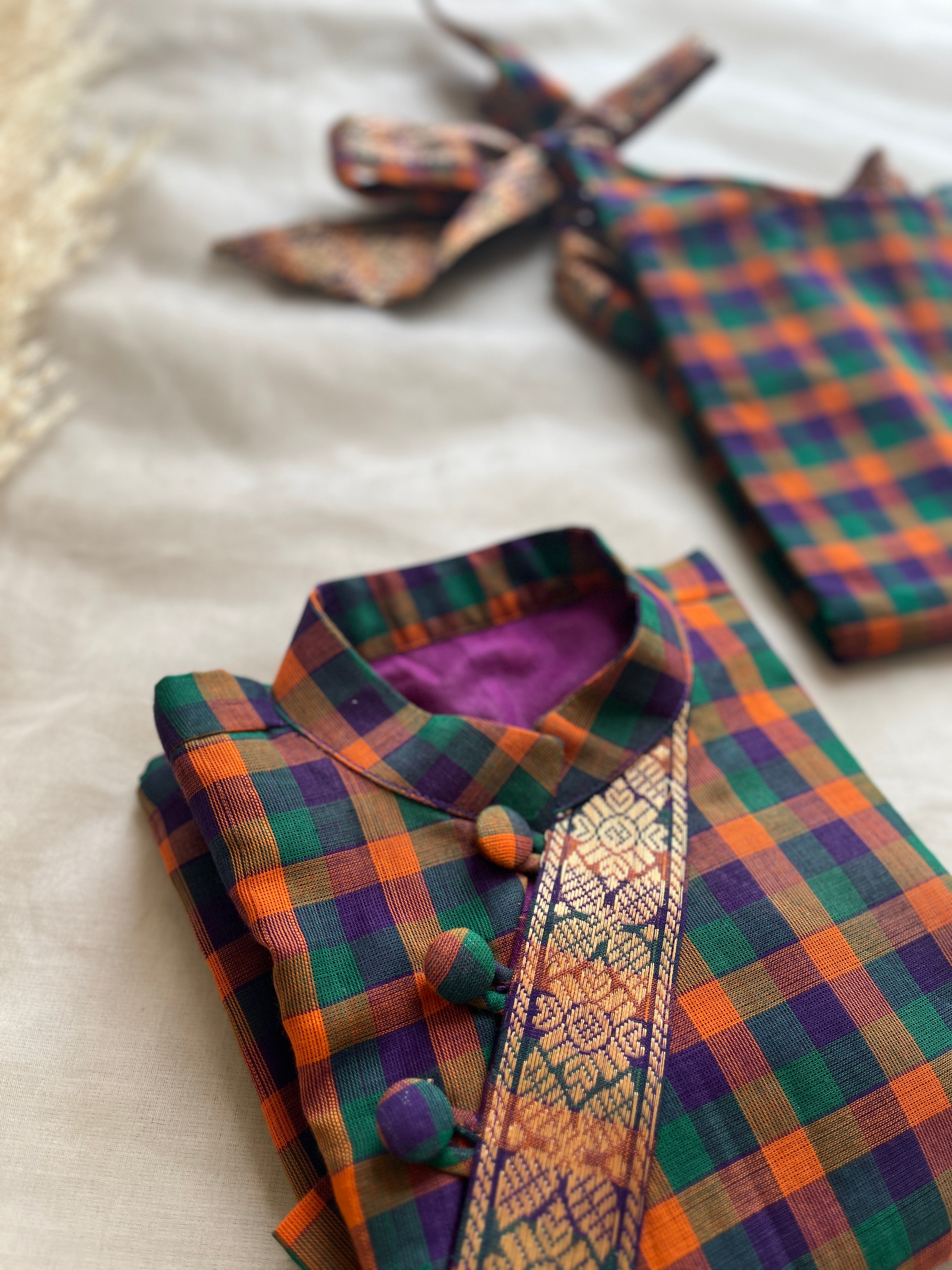 Varnam katta Kurta - Boys